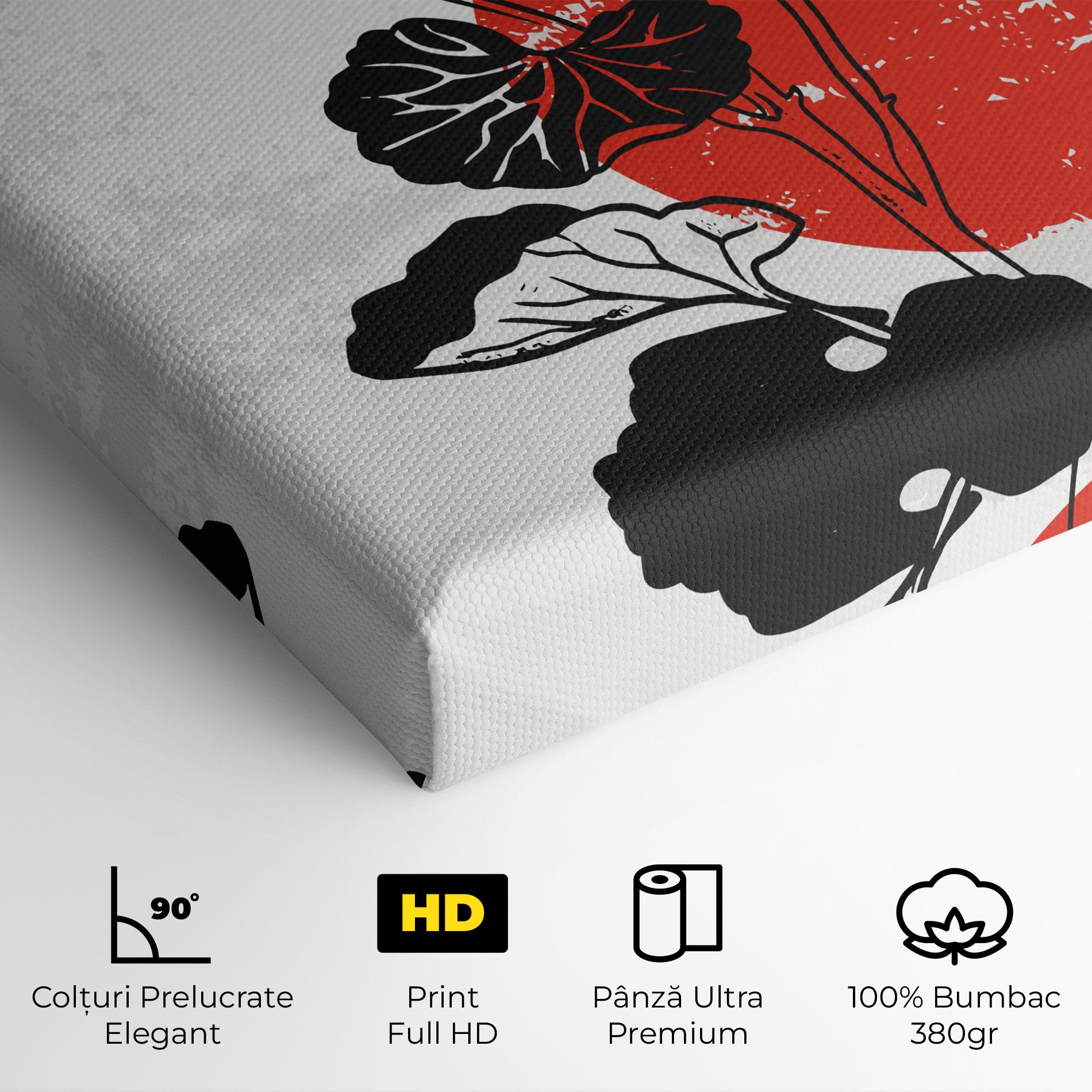Tablou Canvas Japan Plant Art mockup 4
