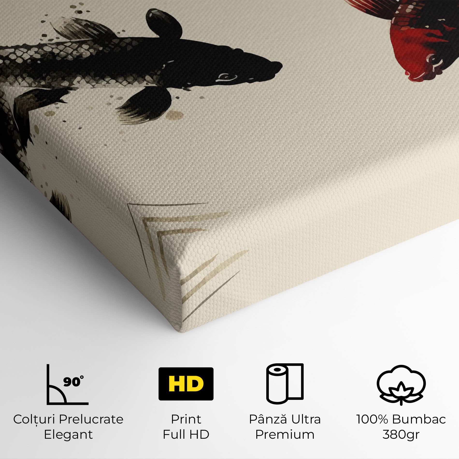 Sunset Red Flower mockup 4