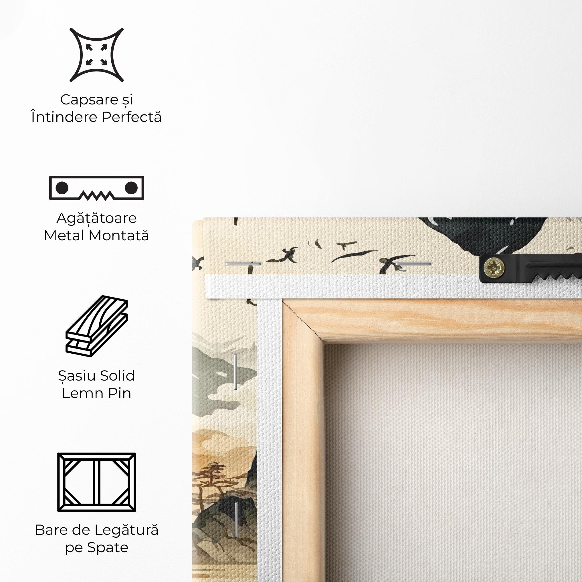 Tablou Canvas Asian Mountain View mockup 5