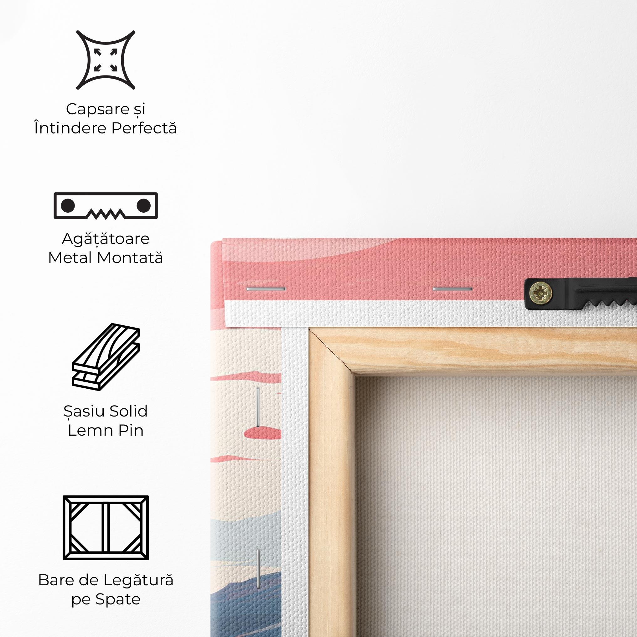 Tablou Canvas Chinese Cherry Blossoms mockup 5