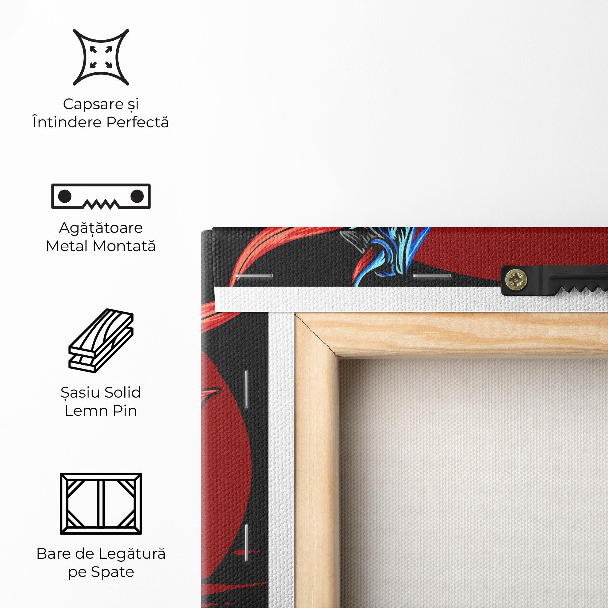 Tablou Canvas Japanese Mask mockup 5