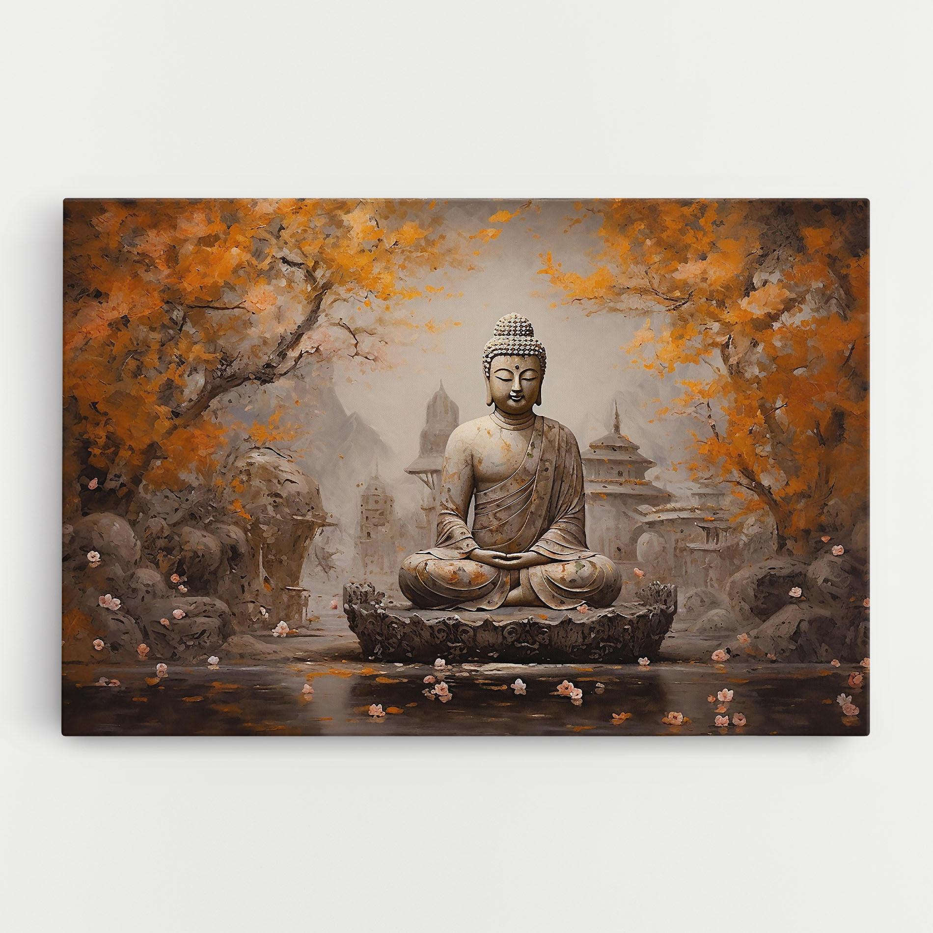 Tablou Canvas Beautiful Buddha Art mockup 0