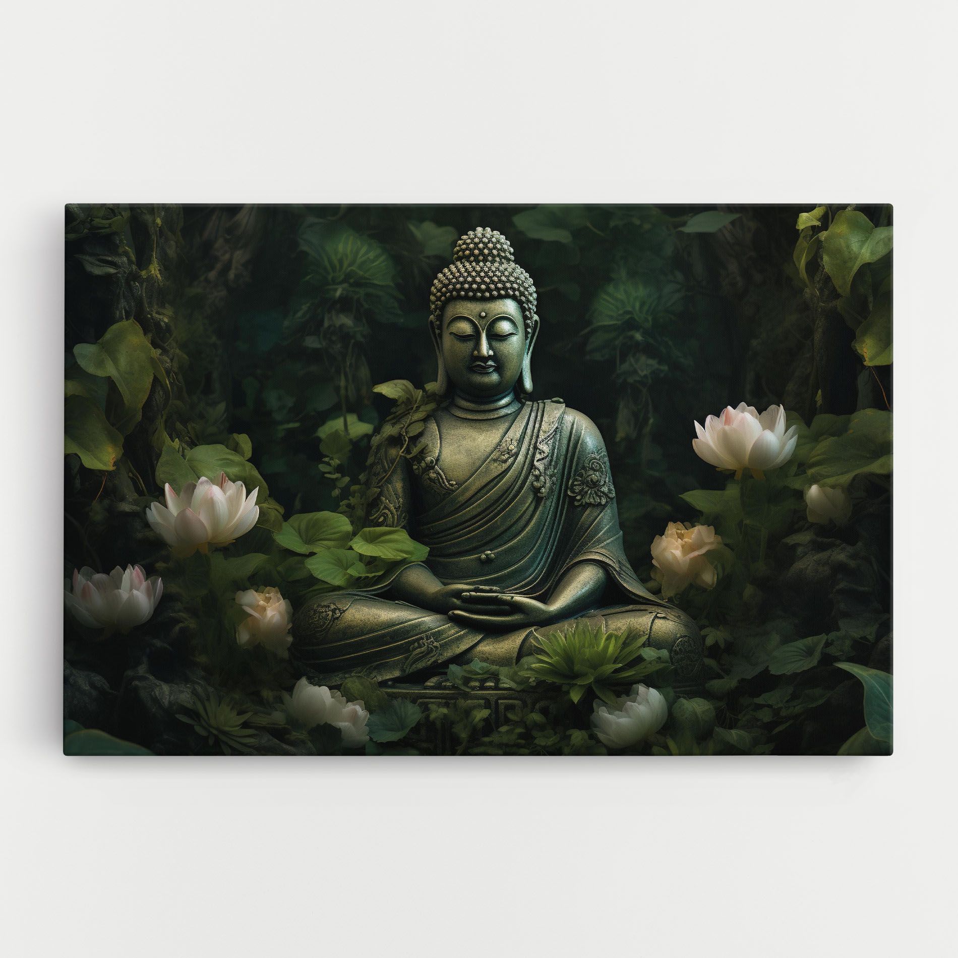 Buddha Lotus Flower mockup 0