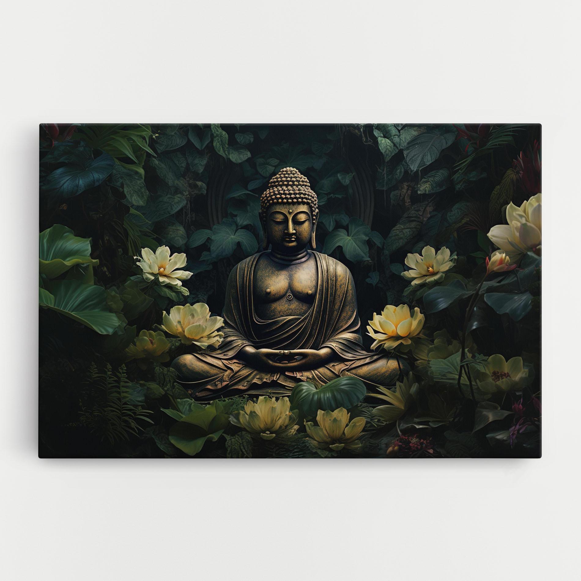 Tablou Canvas Calm Buddha Art mockup 0