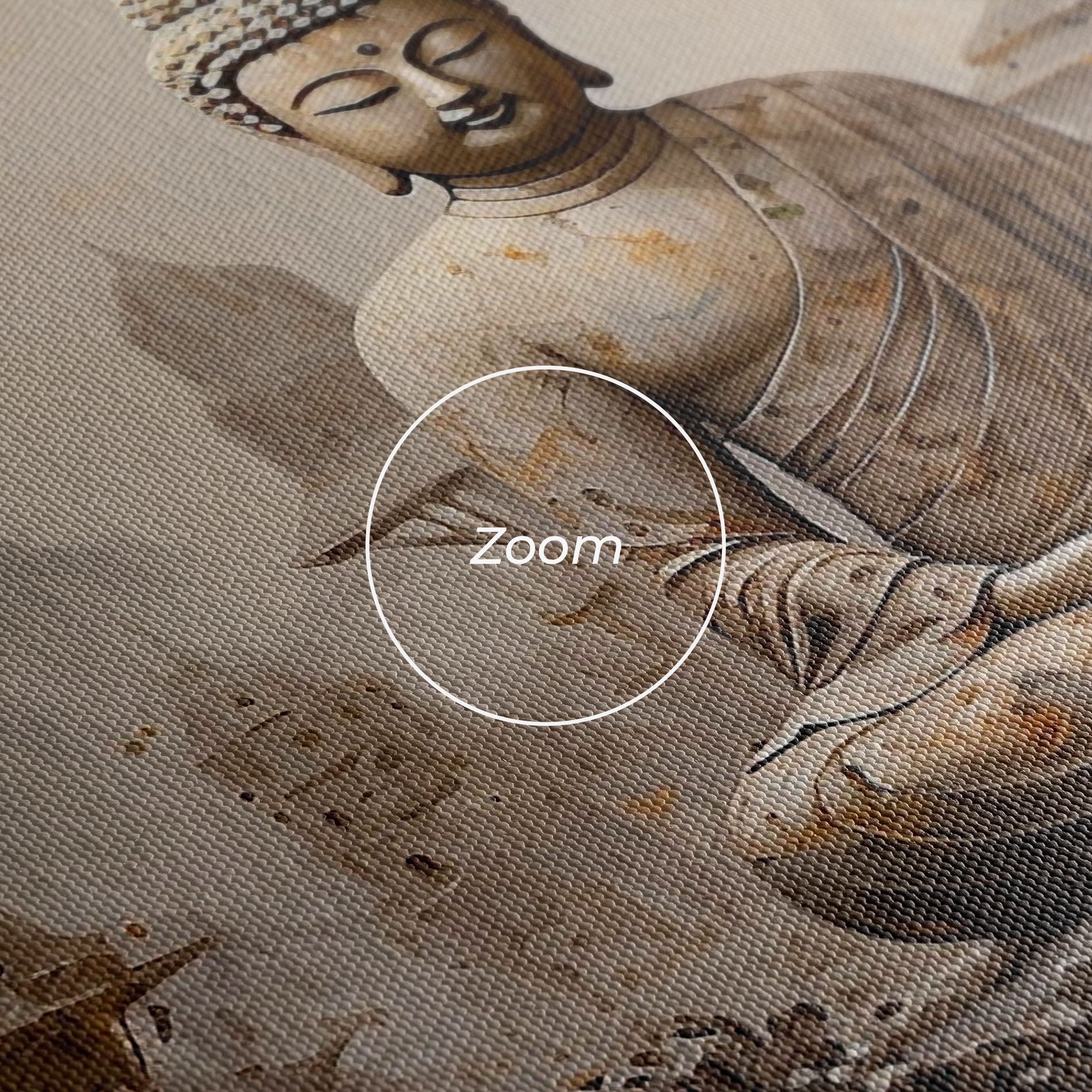 Beautiful Buddha Art mockup 3