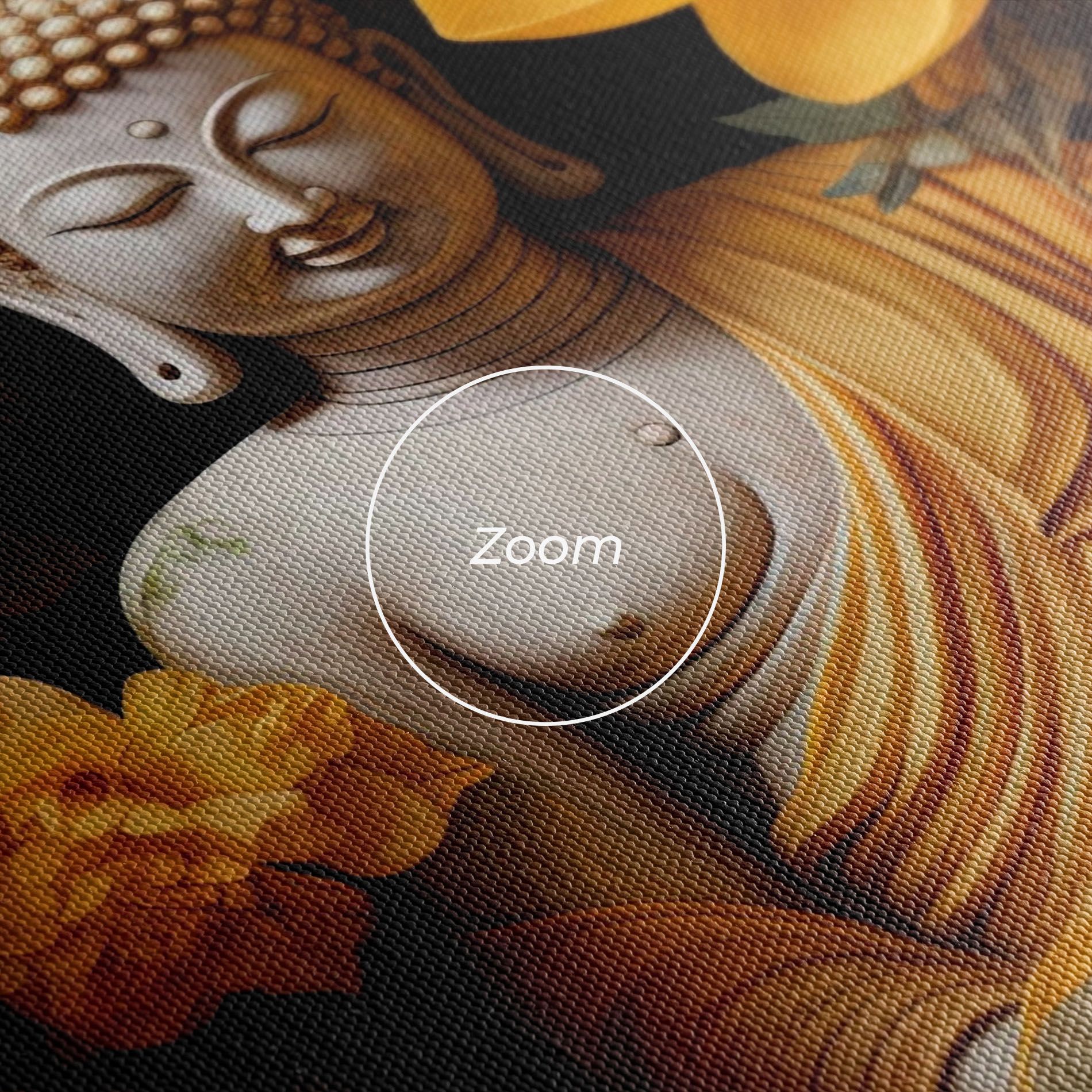 Buddha Big Flowers mockup 3