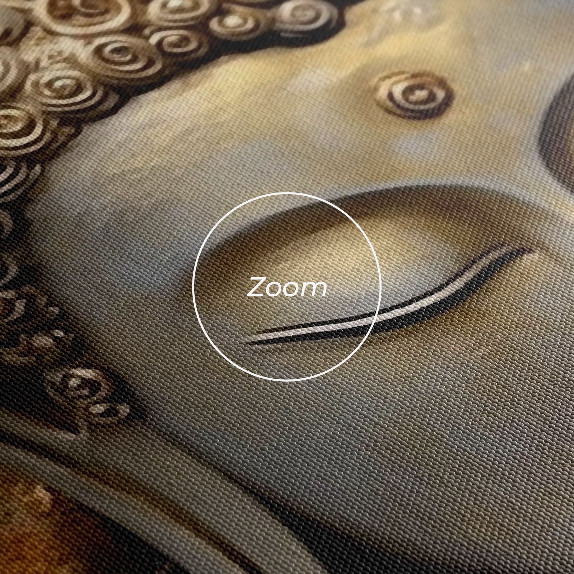 White Flower Buddha Art mockup 3