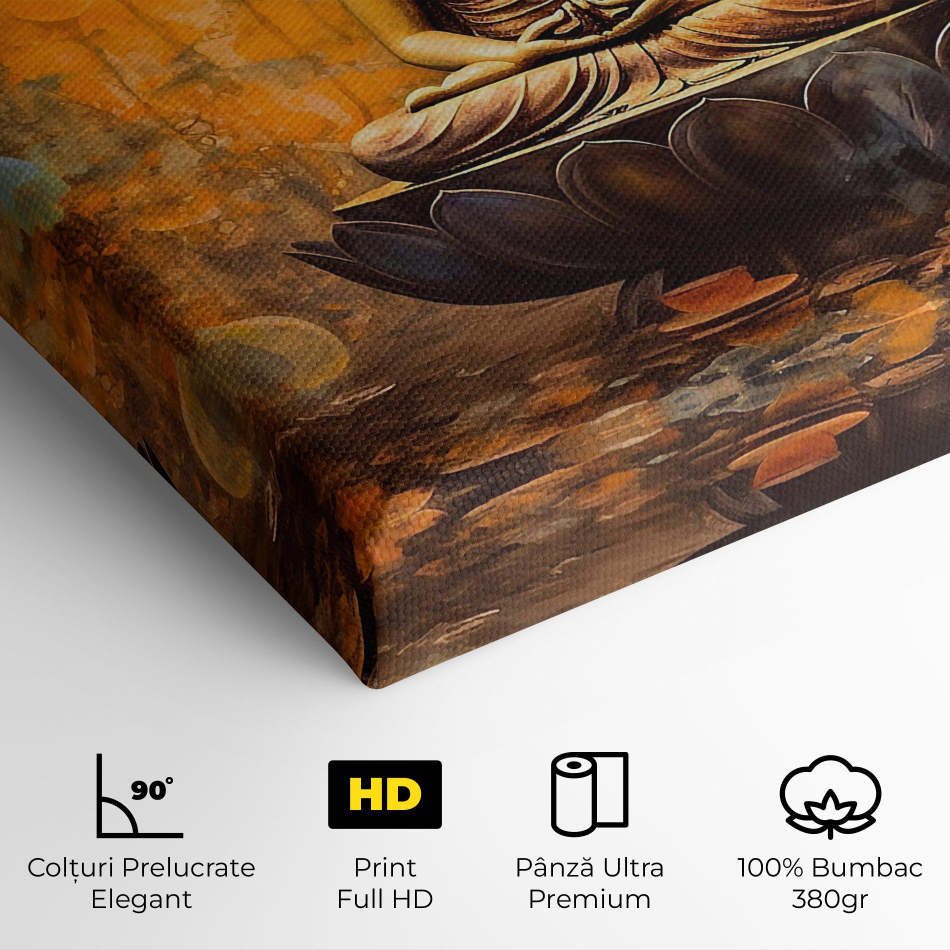 Tablou Canvas Buddha Floating Art mockup 4