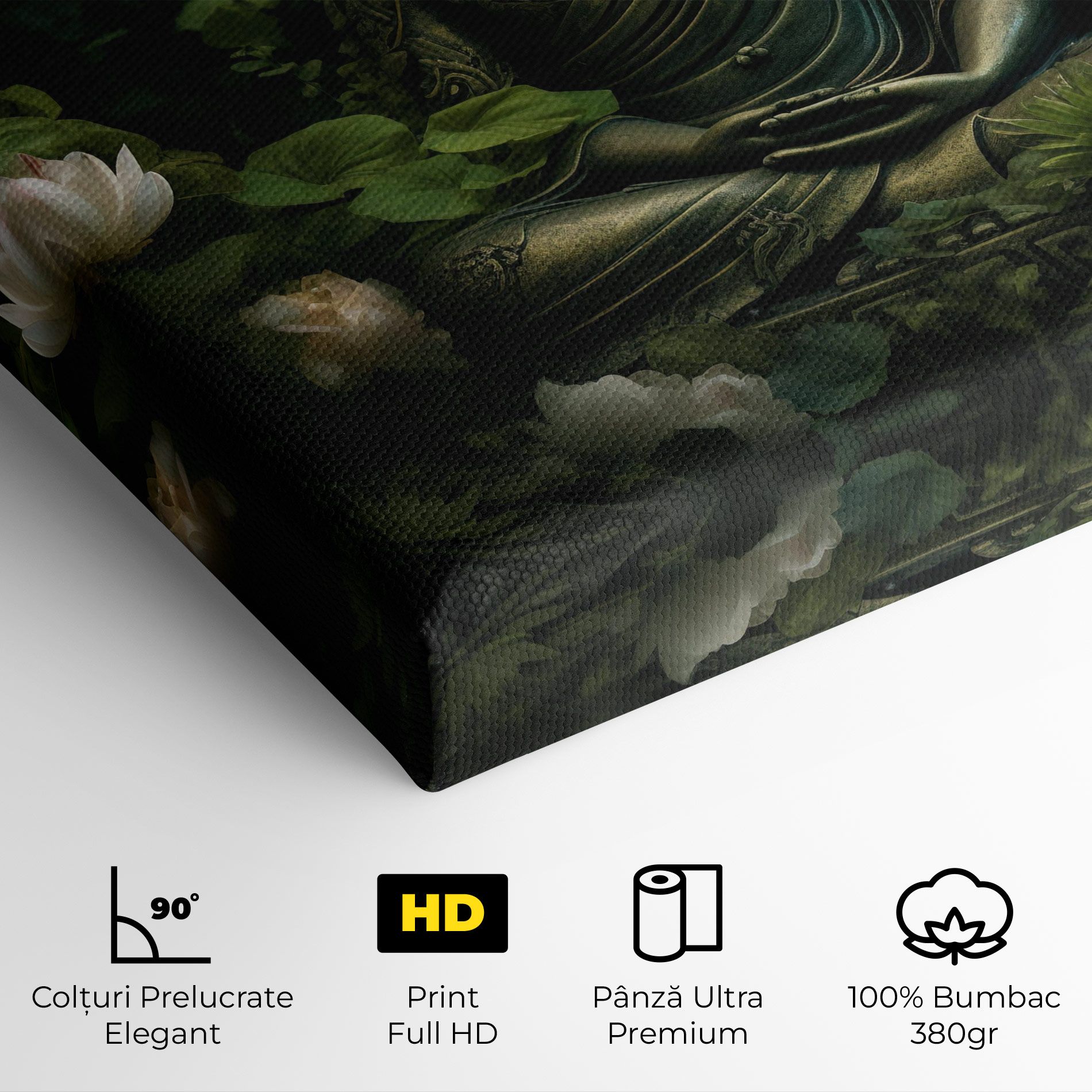 Buddha Lotus Flower mockup 4
