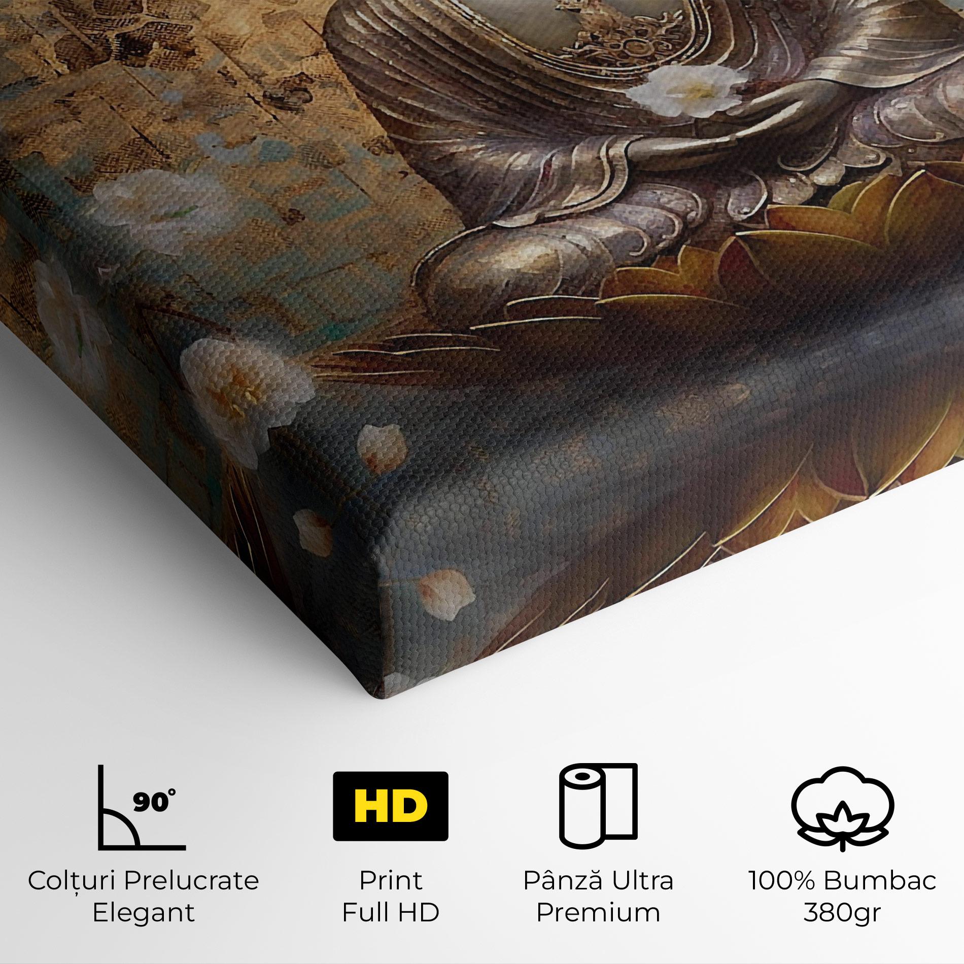 Tablou Canvas Buddha Meditation Art mockup 4