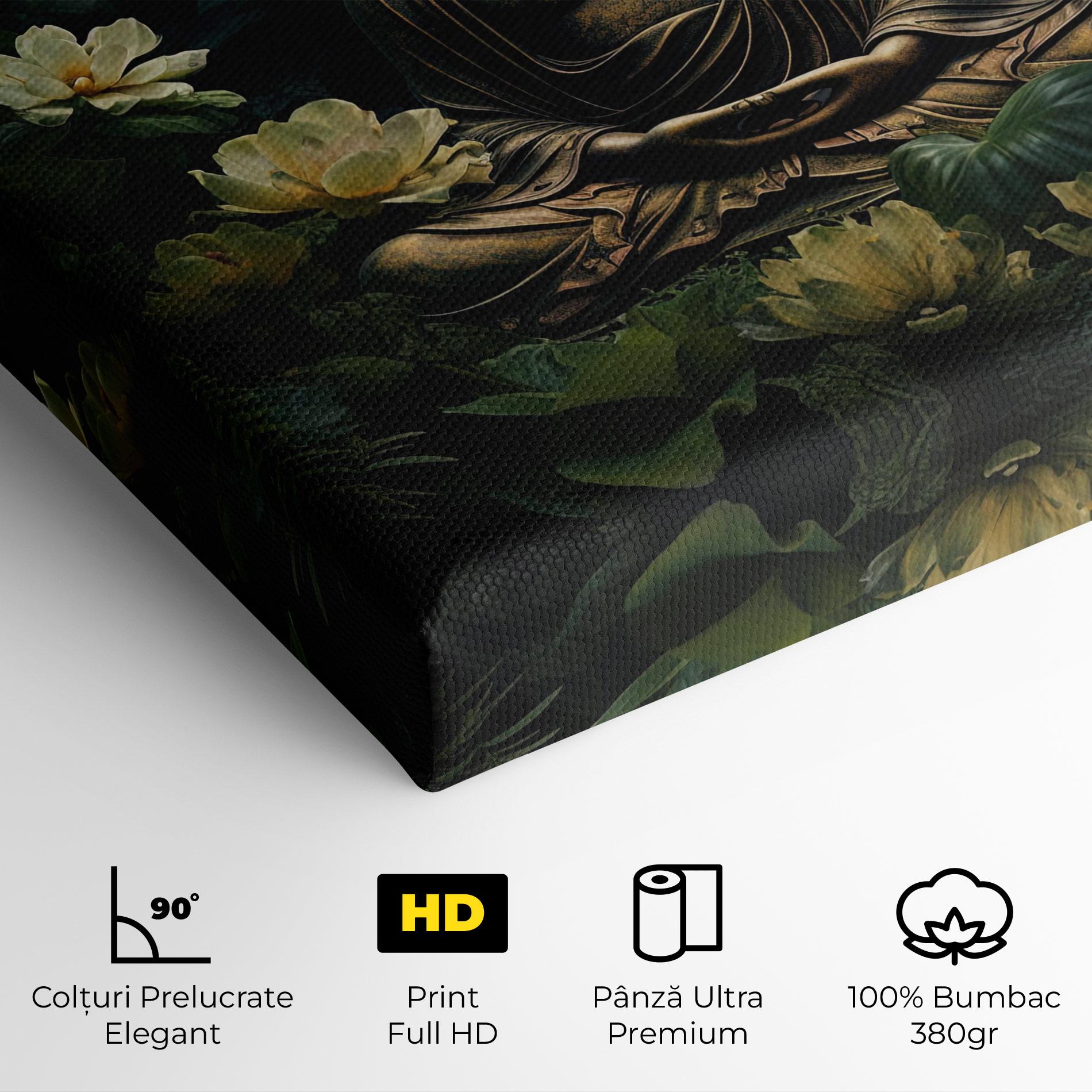 Tablou Canvas Calm Buddha Art mockup 4