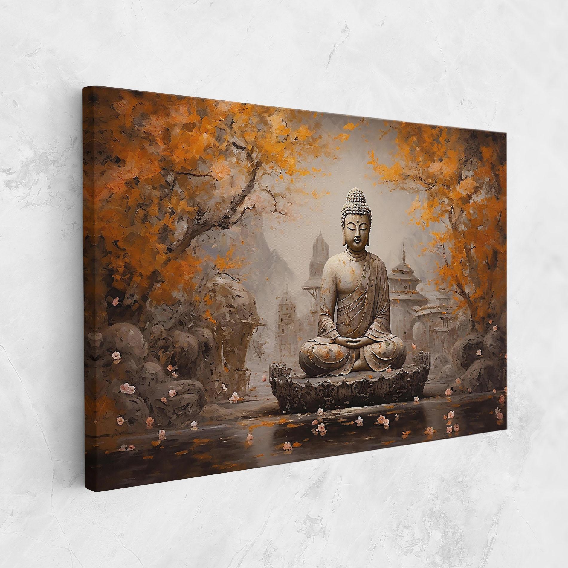 Tablou Canvas Beautiful Buddha Art mockup 1