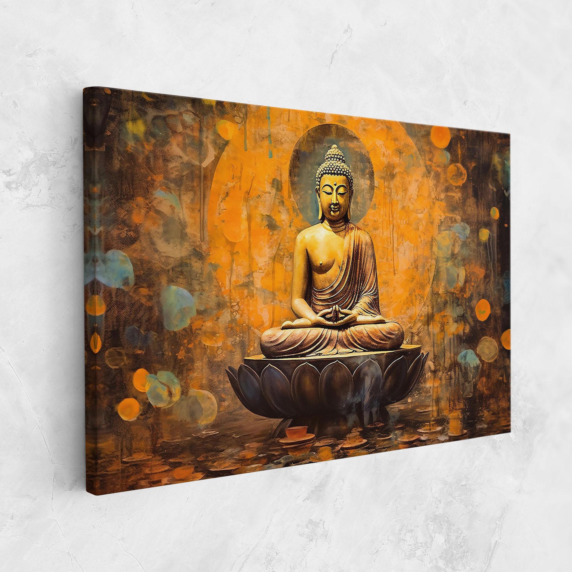 Tablou Canvas Buddha Floating Art mockup 1