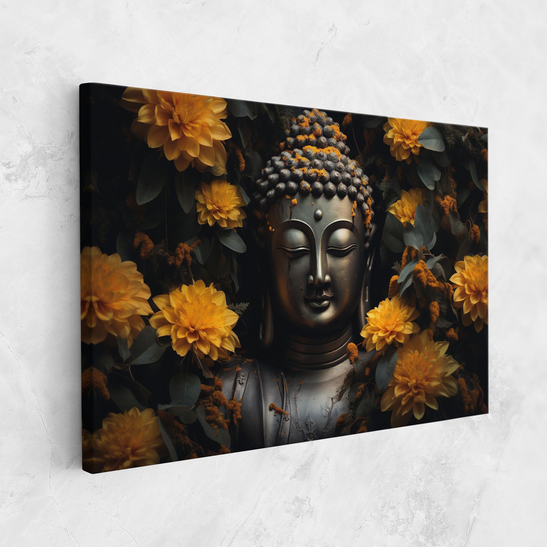 Buddha Peace Statue mockup 1