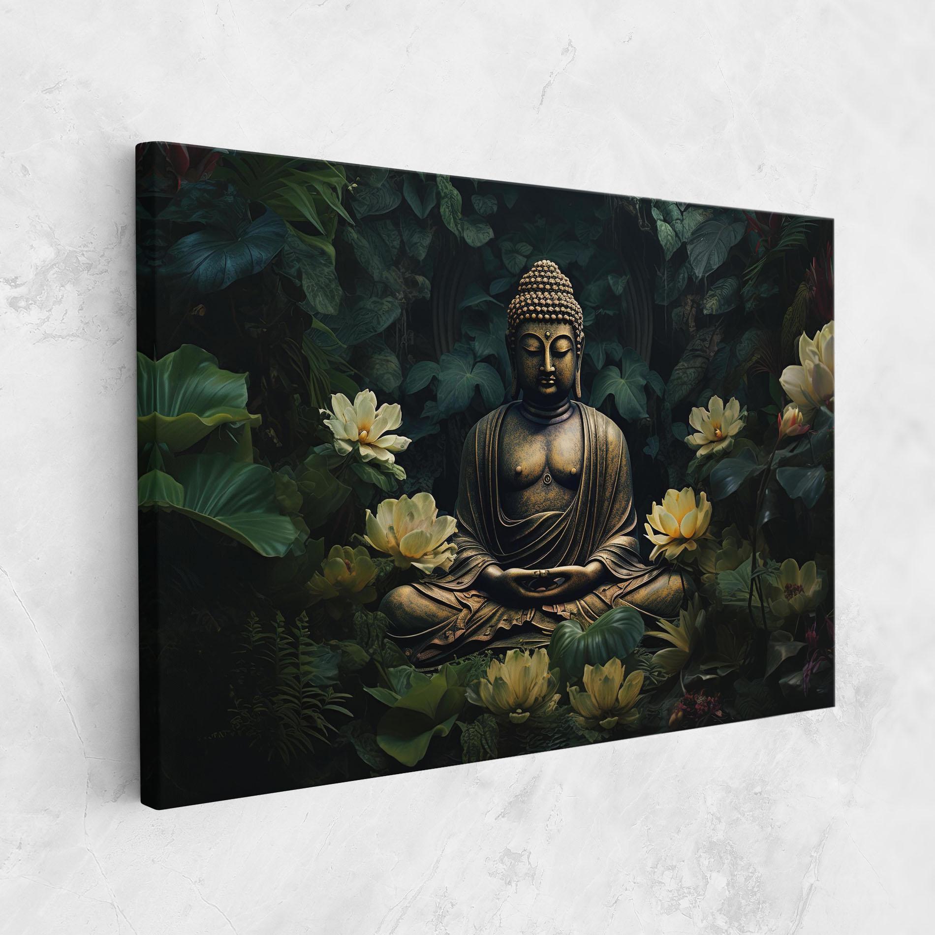 Tablou Canvas Calm Buddha Art mockup 1