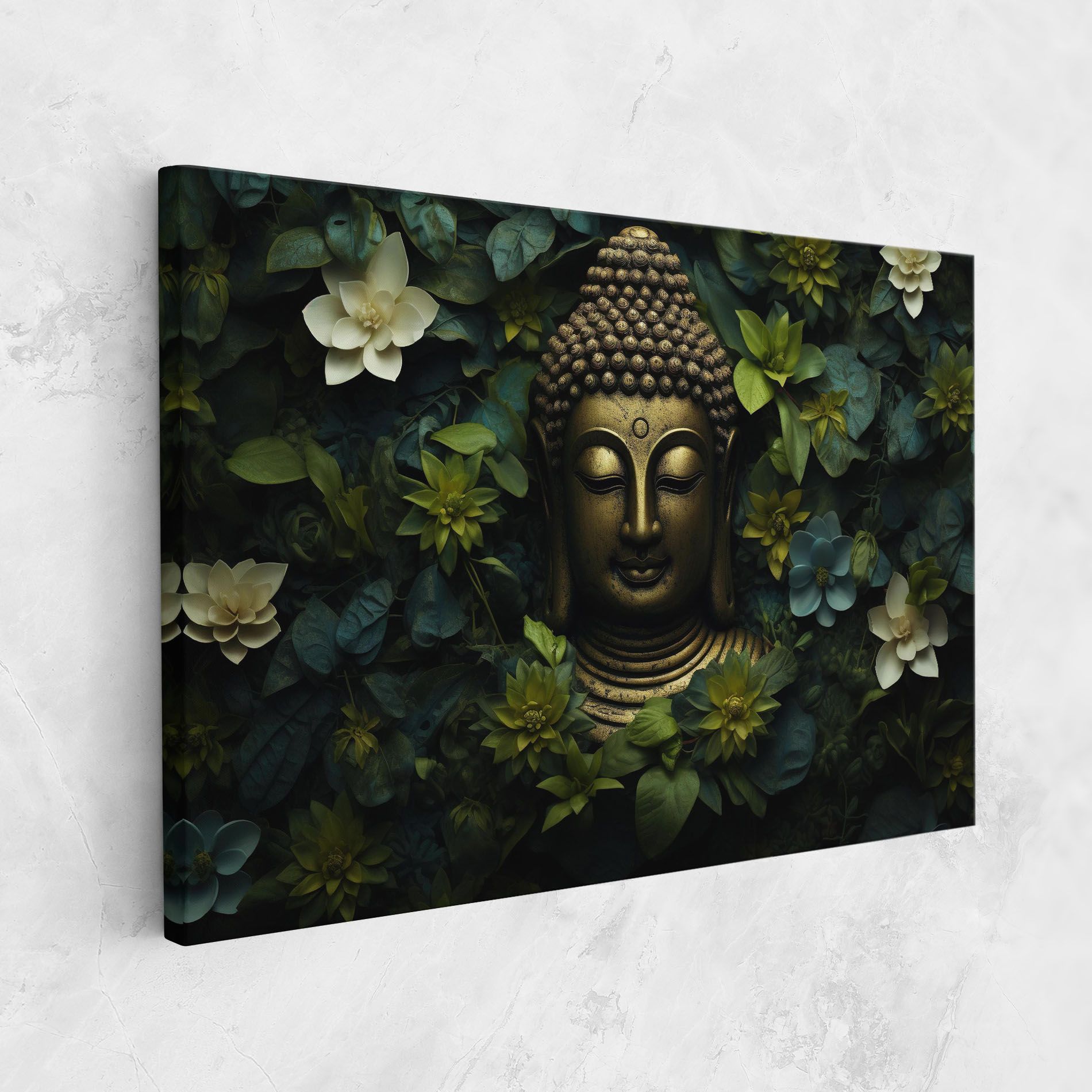 Lotus Flower Buddha mockup 1