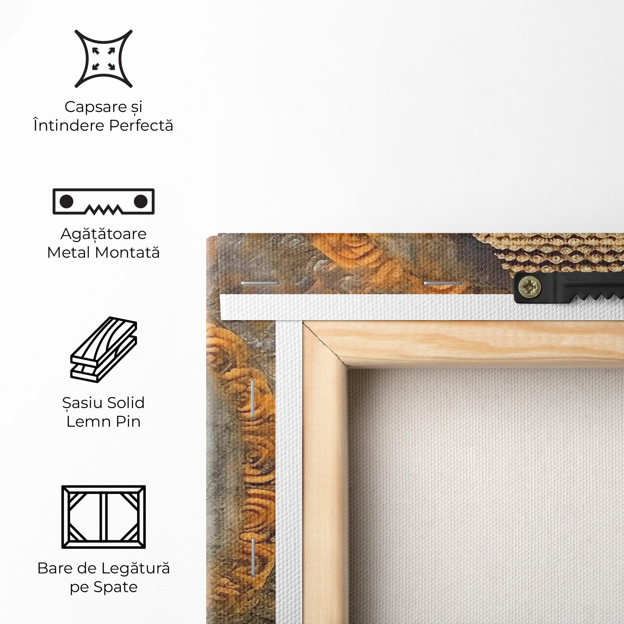 Tablou Canvas Buddha 3d Head mockup 5