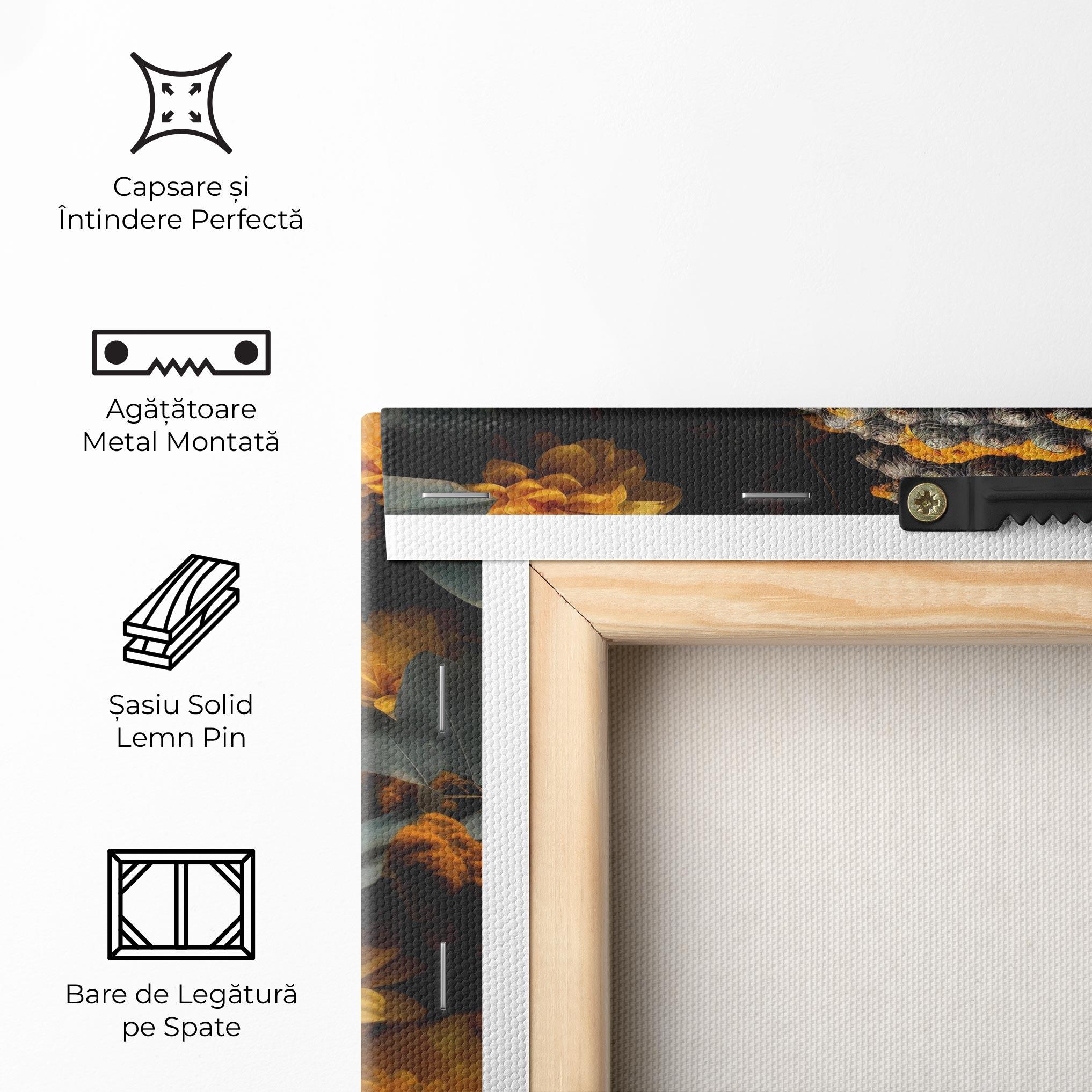 Tablou Canvas Buddha Peace Statue mockup 5