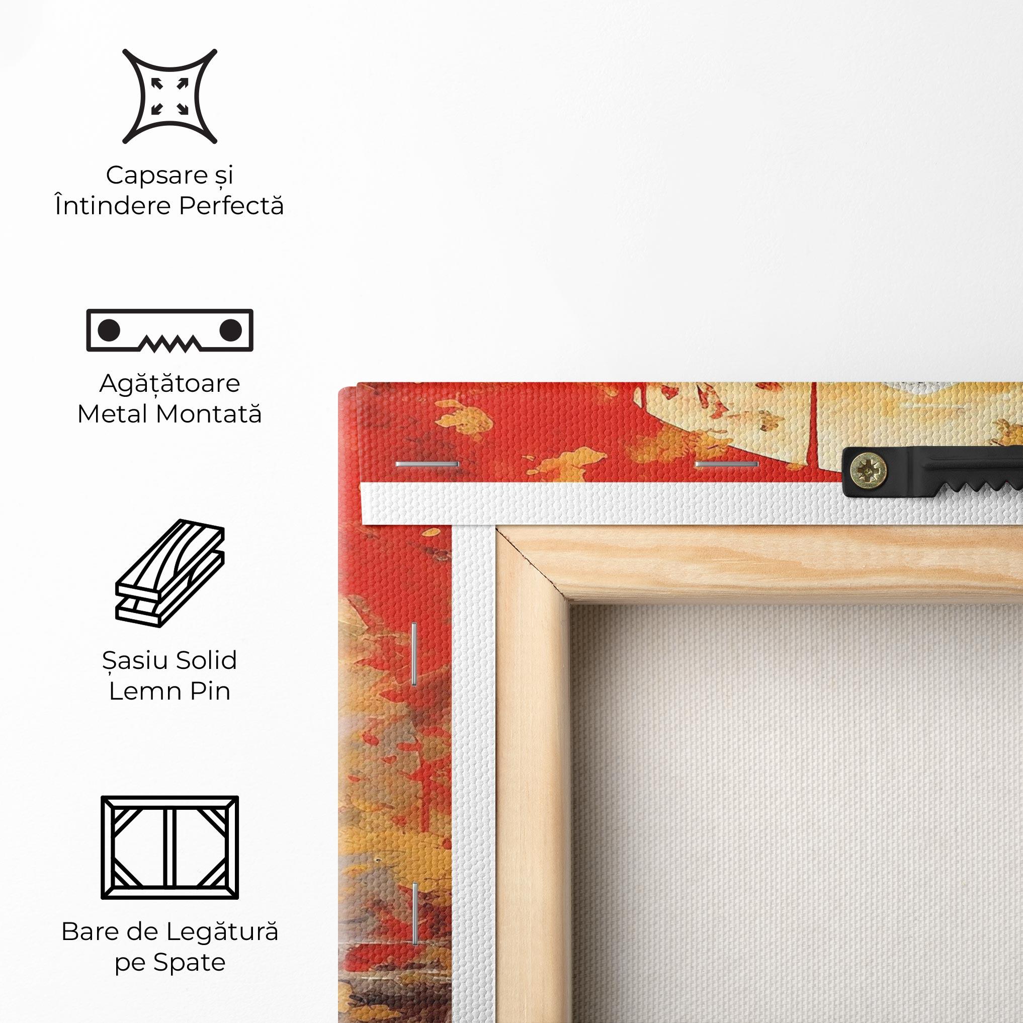 Tablou Canvas Gold Circle Buddha mockup 5