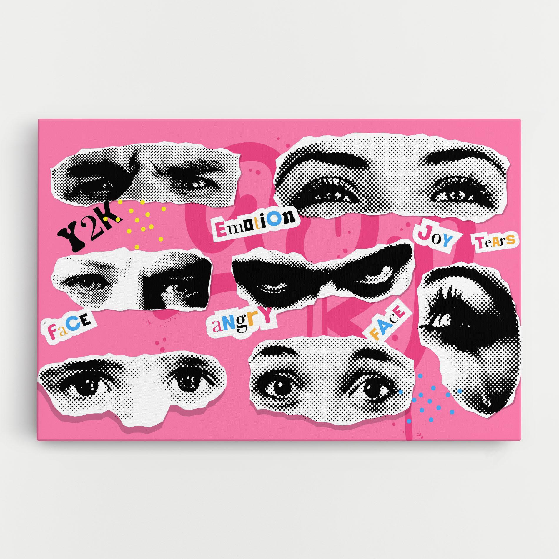 Tablou Canvas Eye Type mockup 0