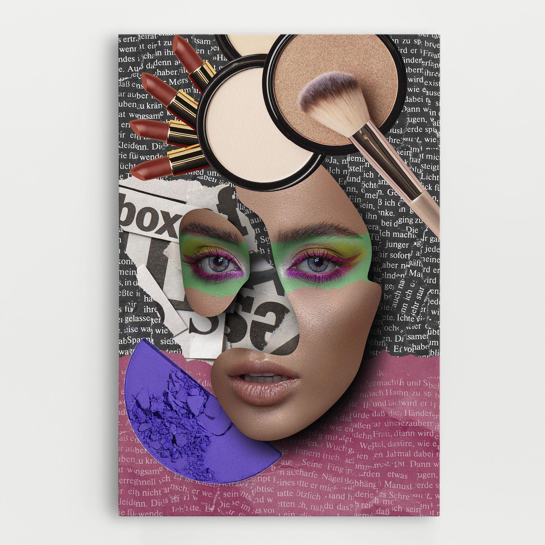 Tablou Canvas Makeup Collage mockup 0