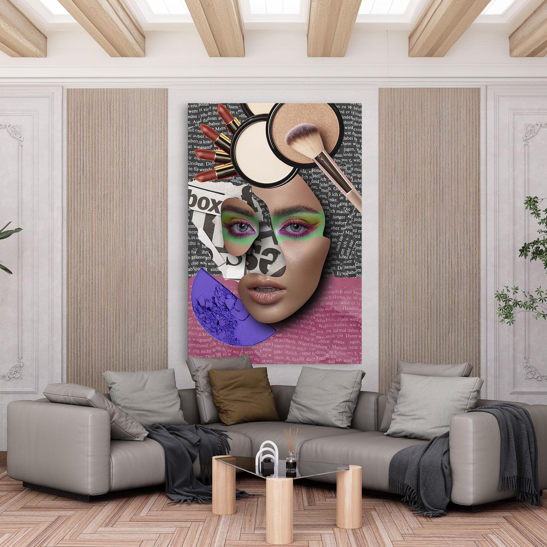 Tablou Canvas Makeup Collage mockup 6