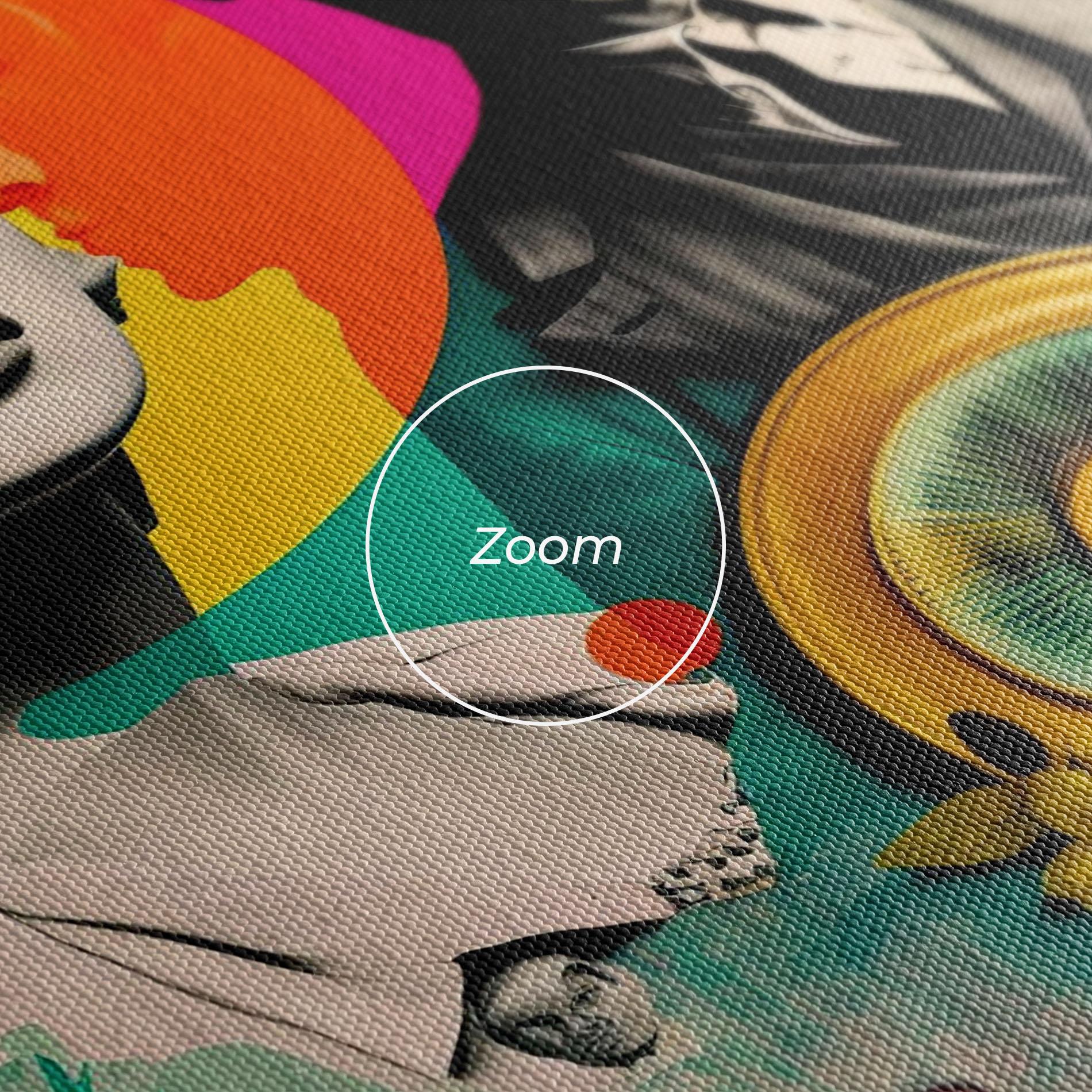 Tablou Canvas 60s Retro Collage mockup 3