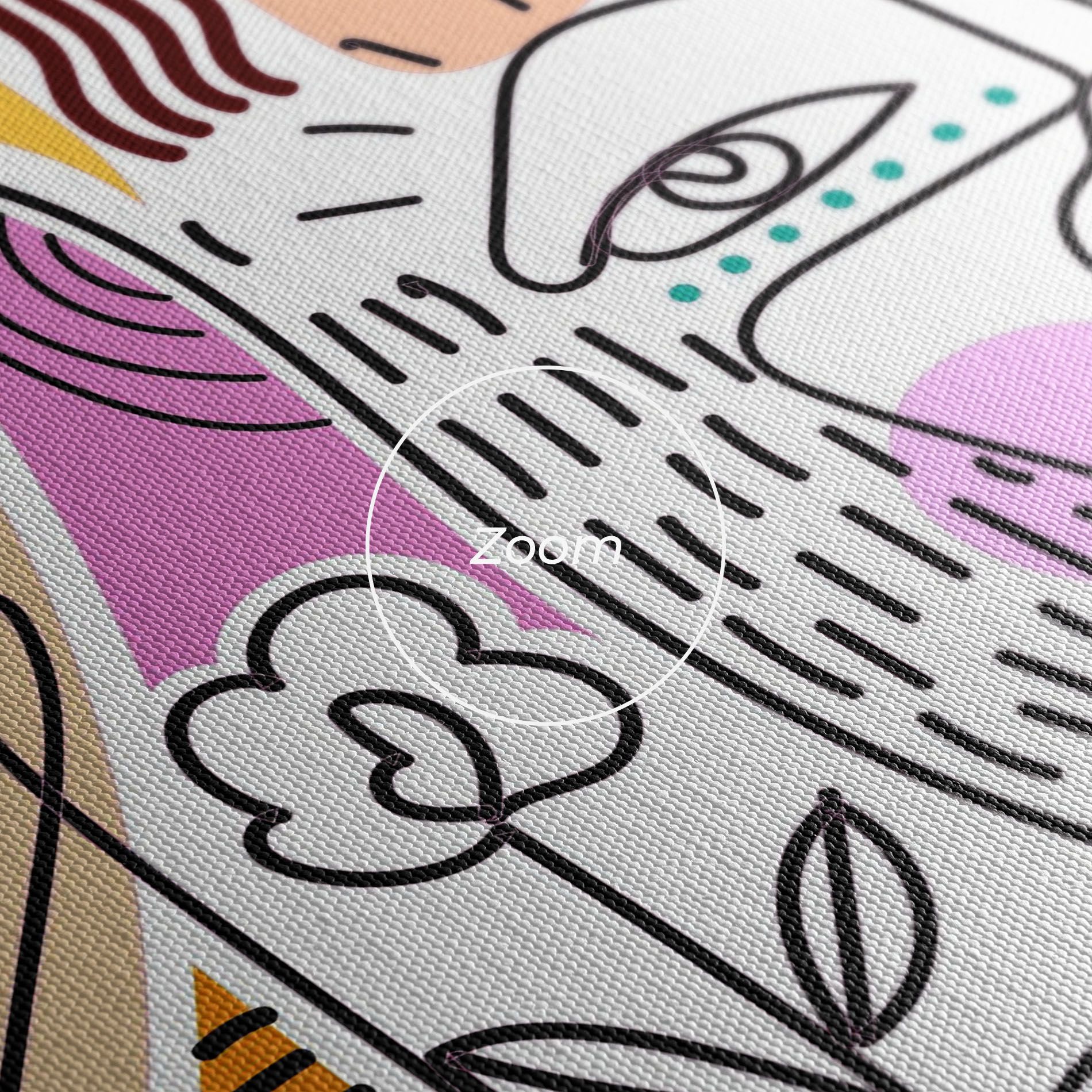 Abstract Eye Face mockup 3