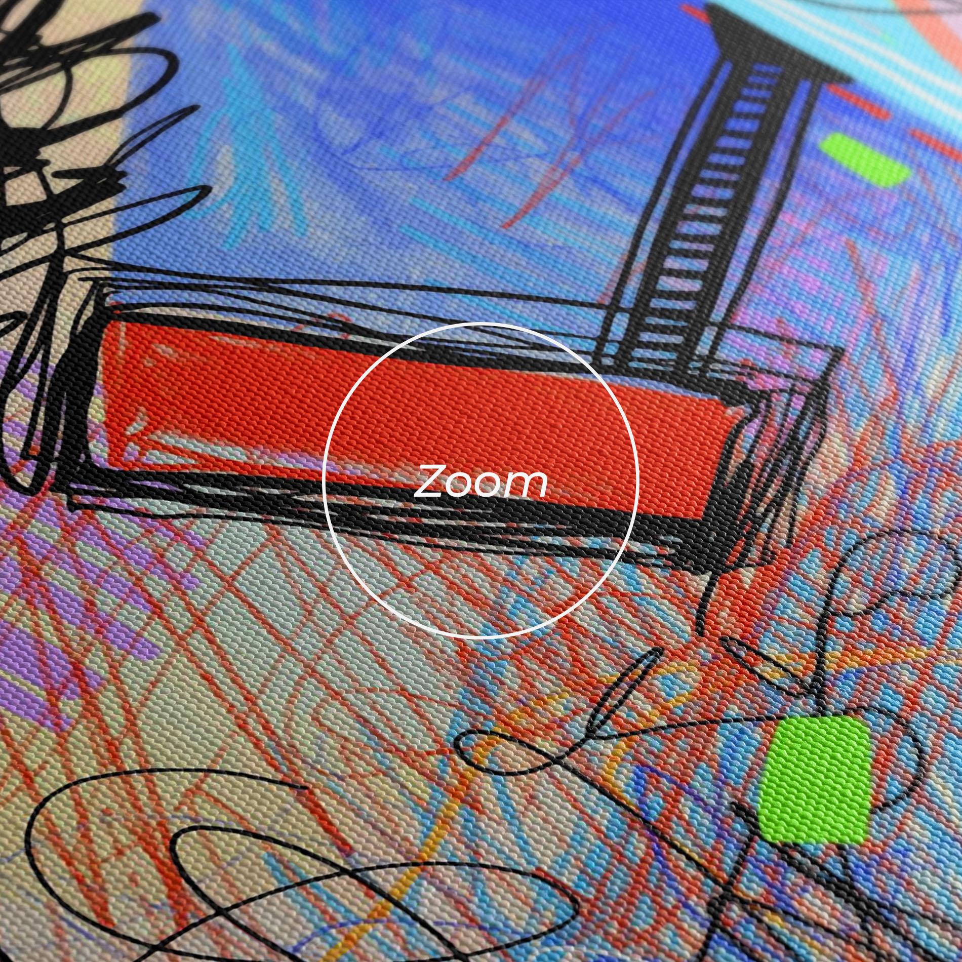 Tablou Canvas Animal Eye Art mockup 3