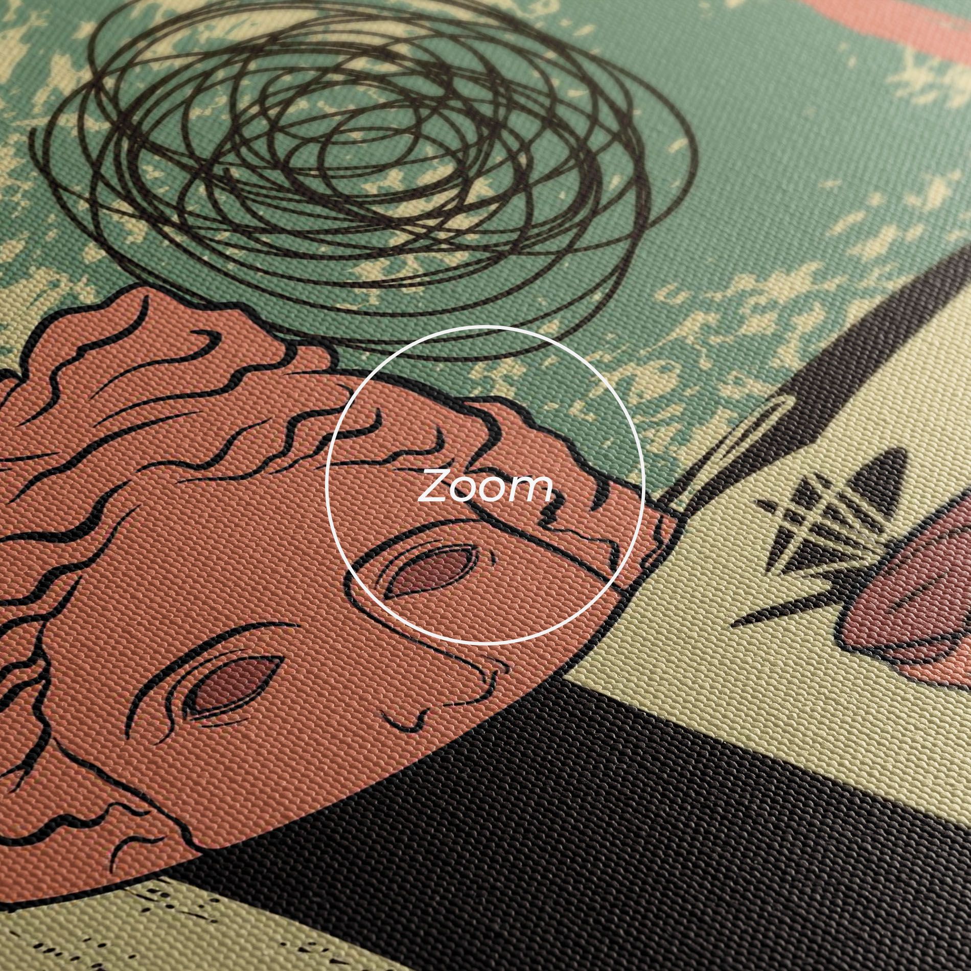 Statue Fruit mockup 3