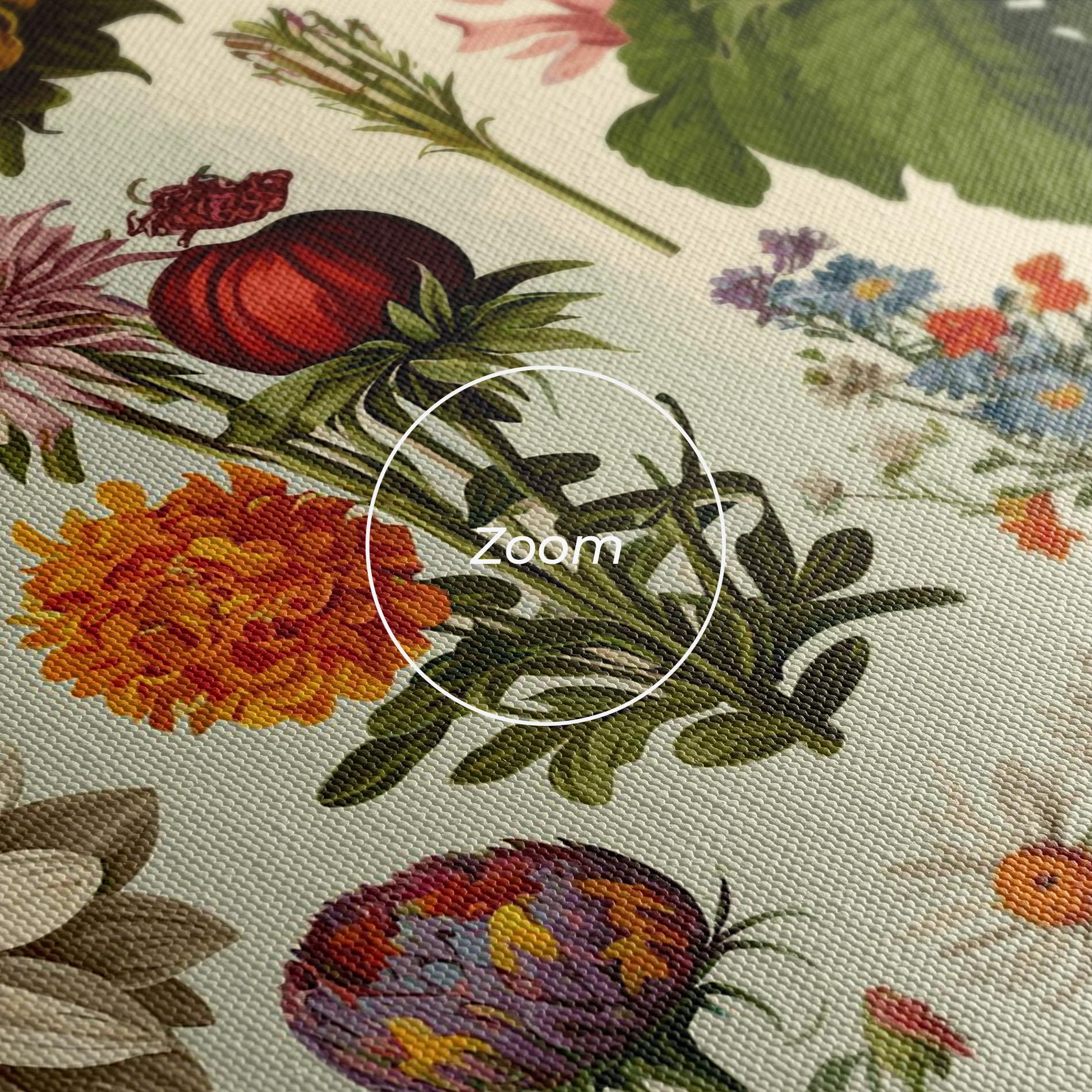 Tablou Canvas Vintage Botanical mockup 3