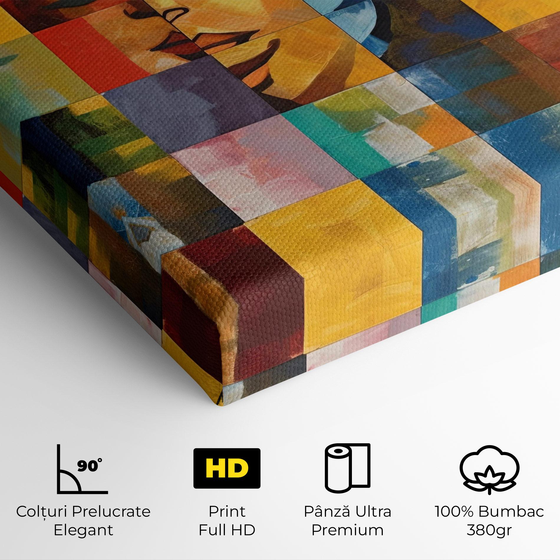 Tablou Canvas Abstract Concept Collage mockup 4
