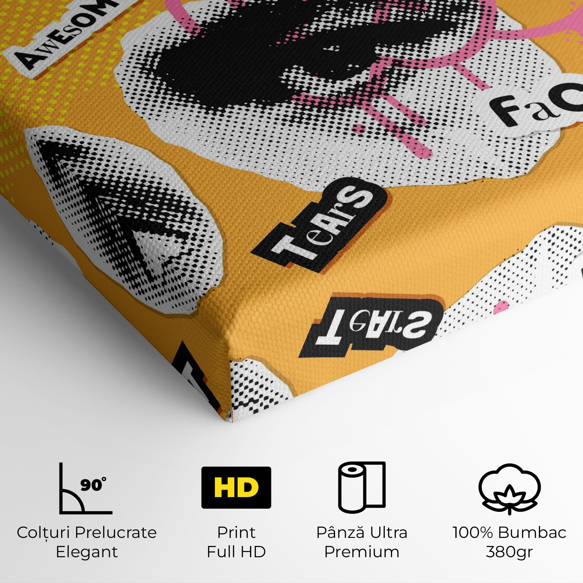 Tablou Canvas Awesome Emotions mockup 4