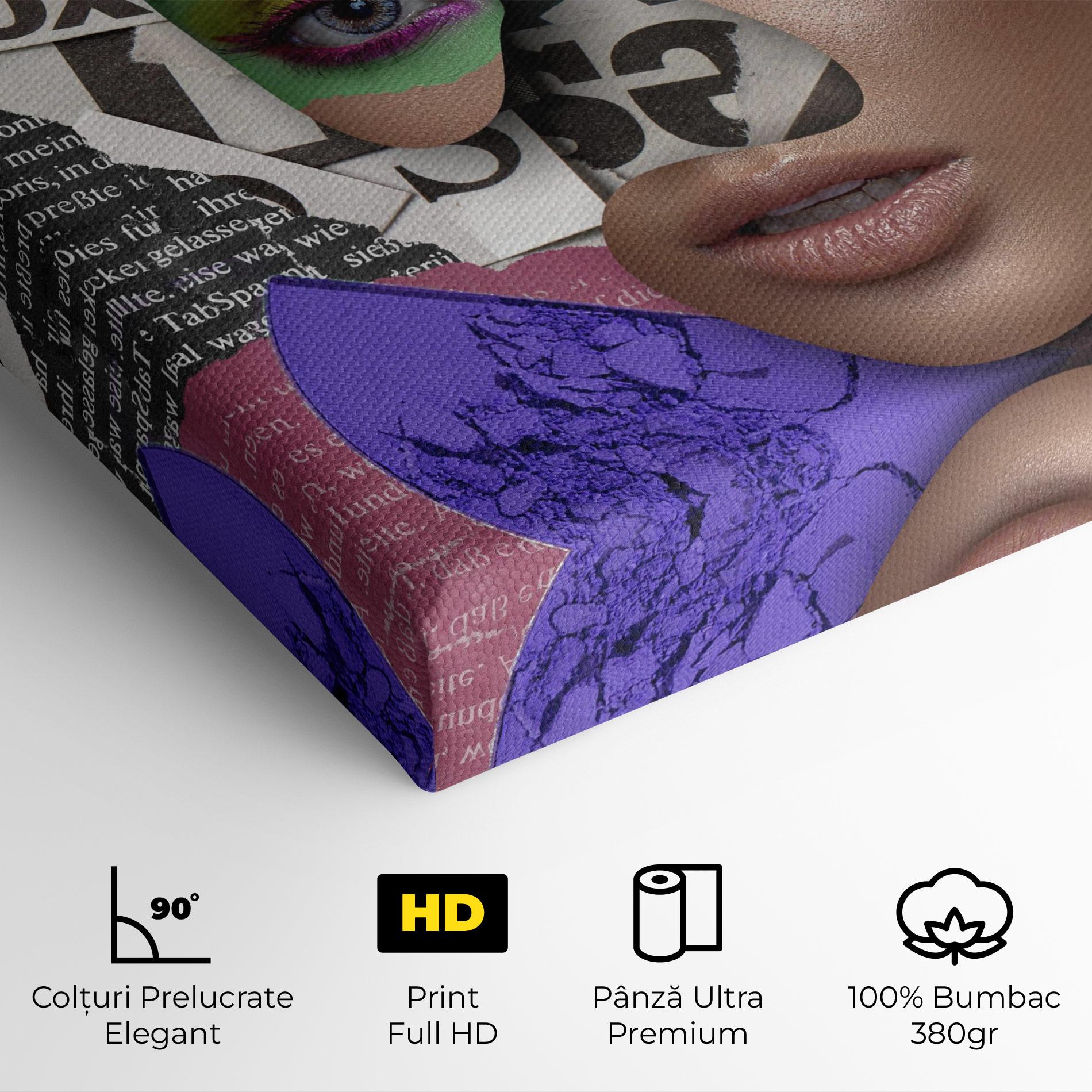 Tablou Canvas Makeup Collage mockup 4