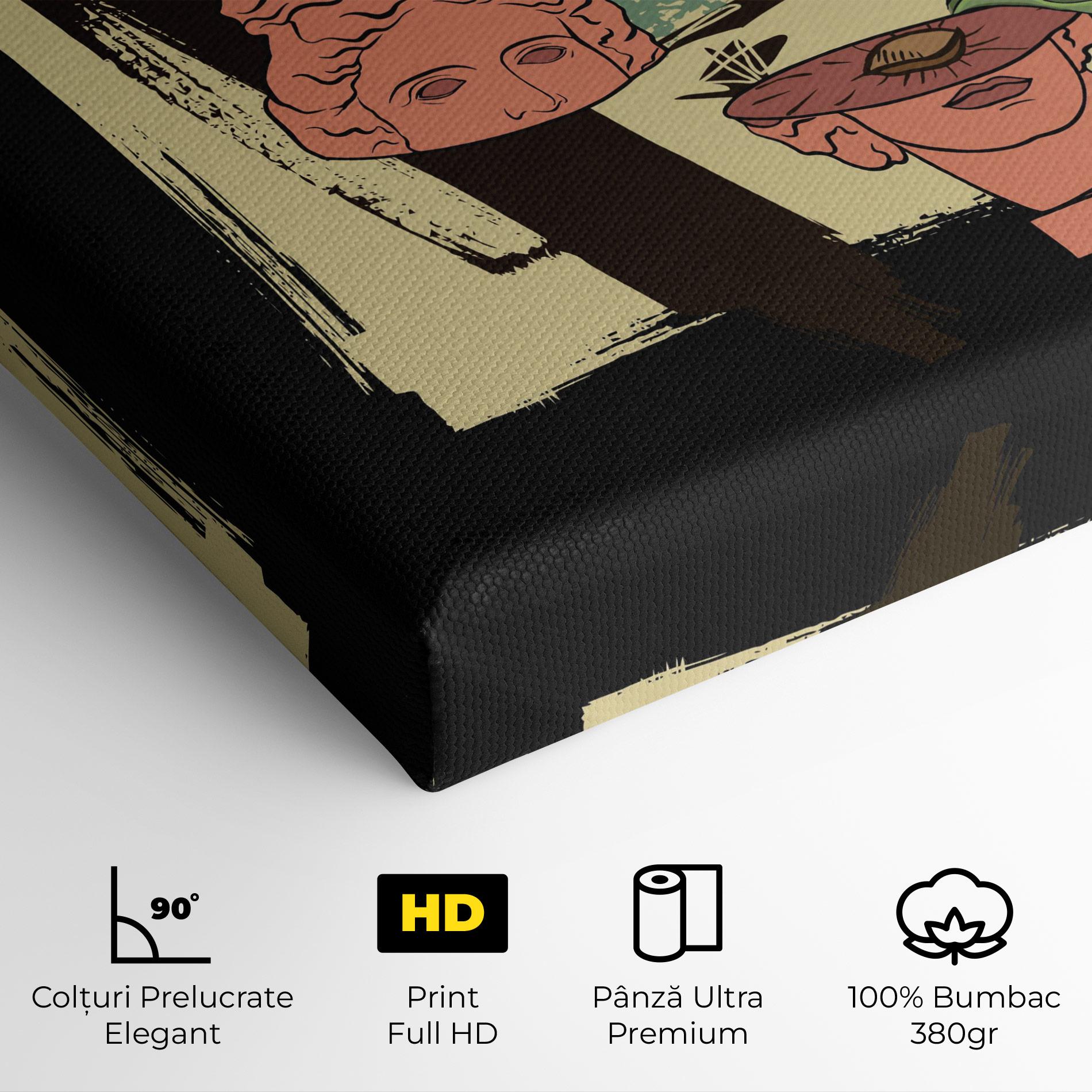 Tablou Canvas Statue Fruit mockup 4