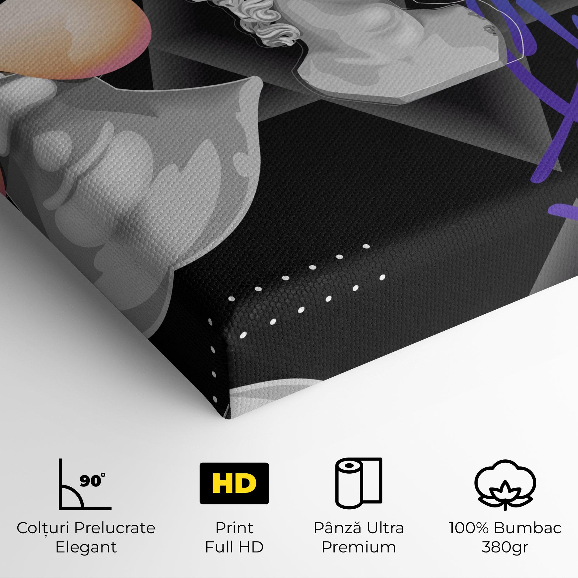 Tablou Canvas Statue Mask mockup 4