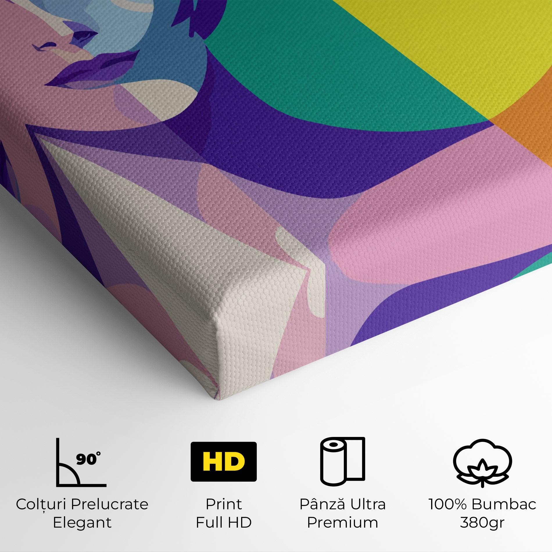 Tablou Canvas Winter Summer Girl mockup 4