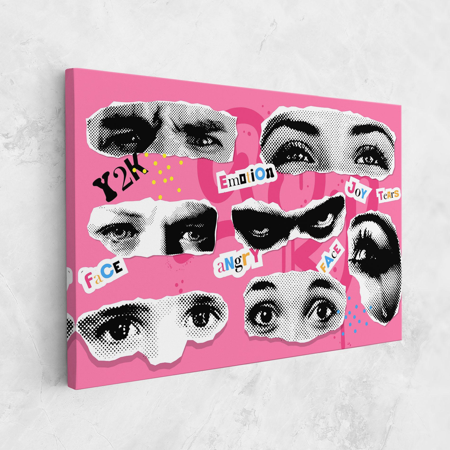 Tablou Canvas Eye Type mockup 1