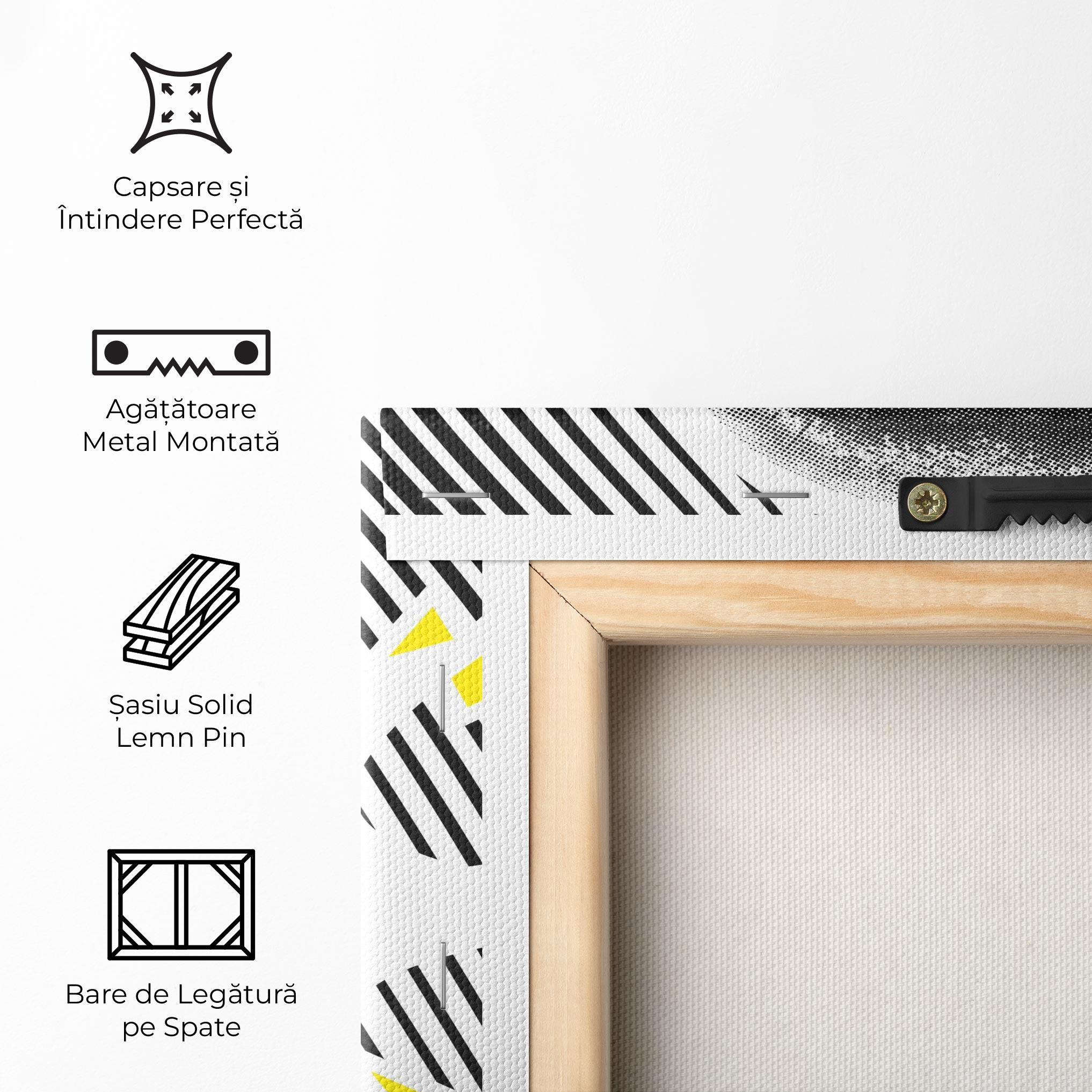 Tablou Canvas Lightning Mouth mockup 5