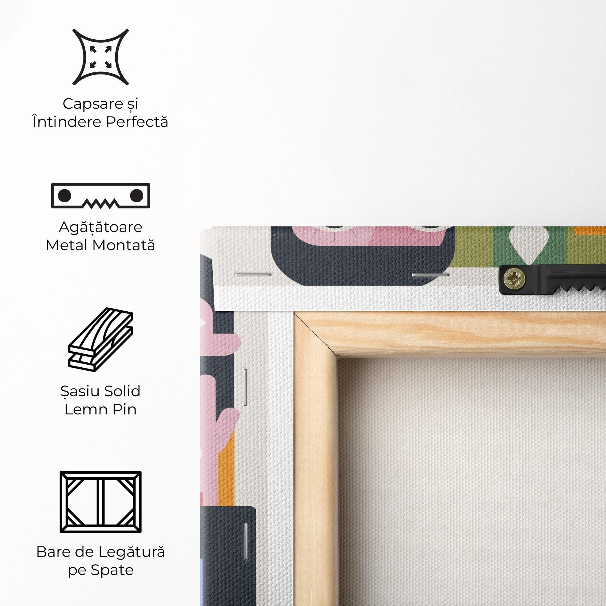 Tablou Canvas Minimal People Collage mockup 5