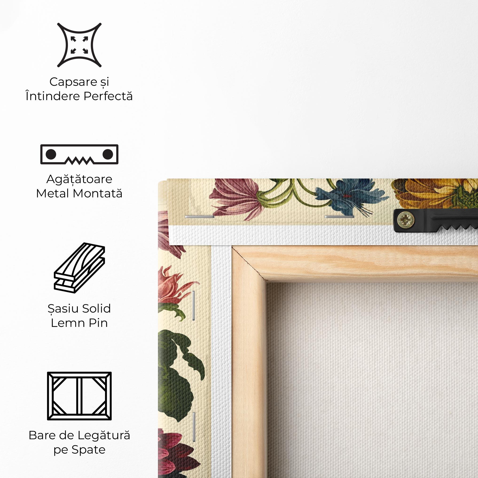 Tablou Canvas Vintage Botanical mockup 5