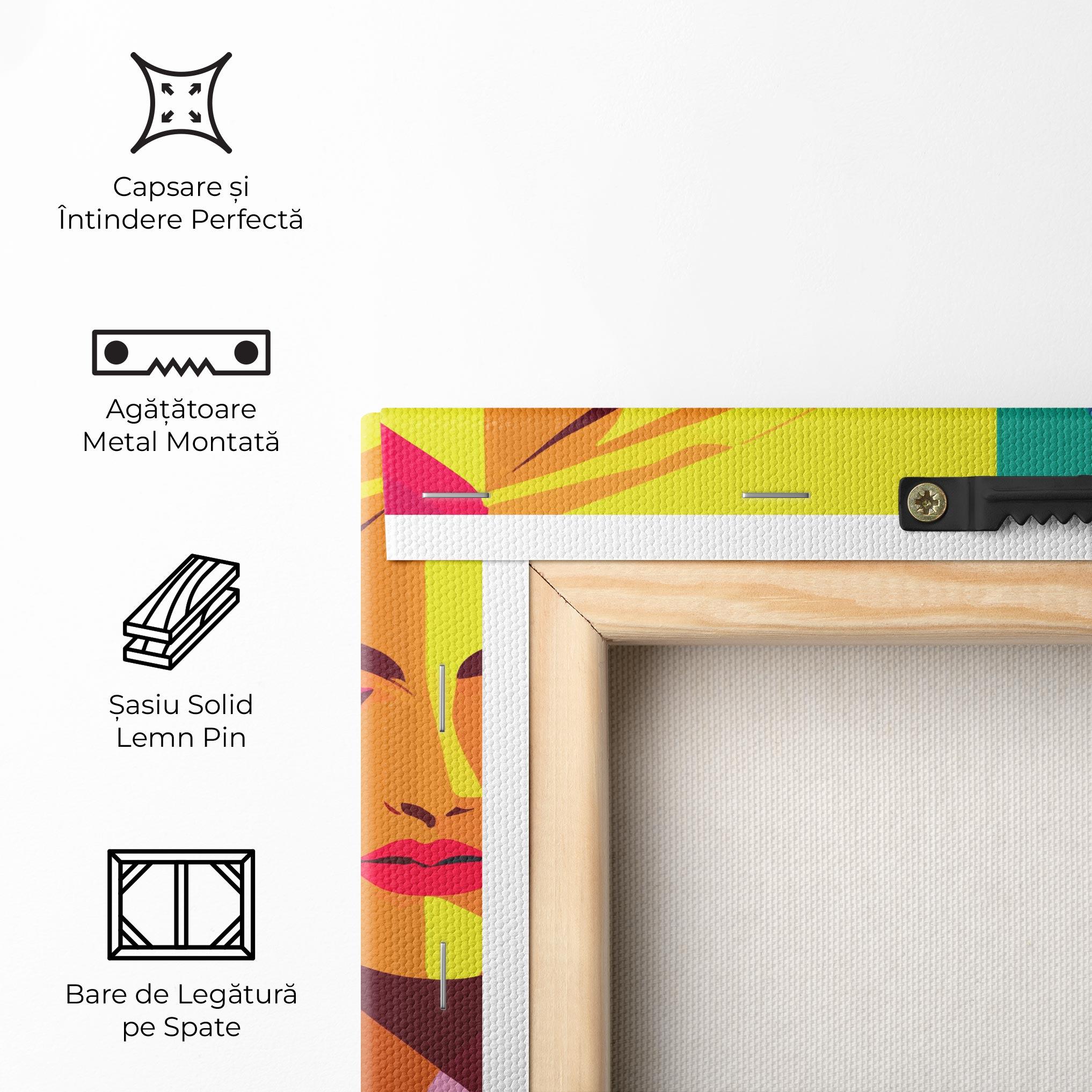 Tablou Canvas Winter Summer Girl mockup 5