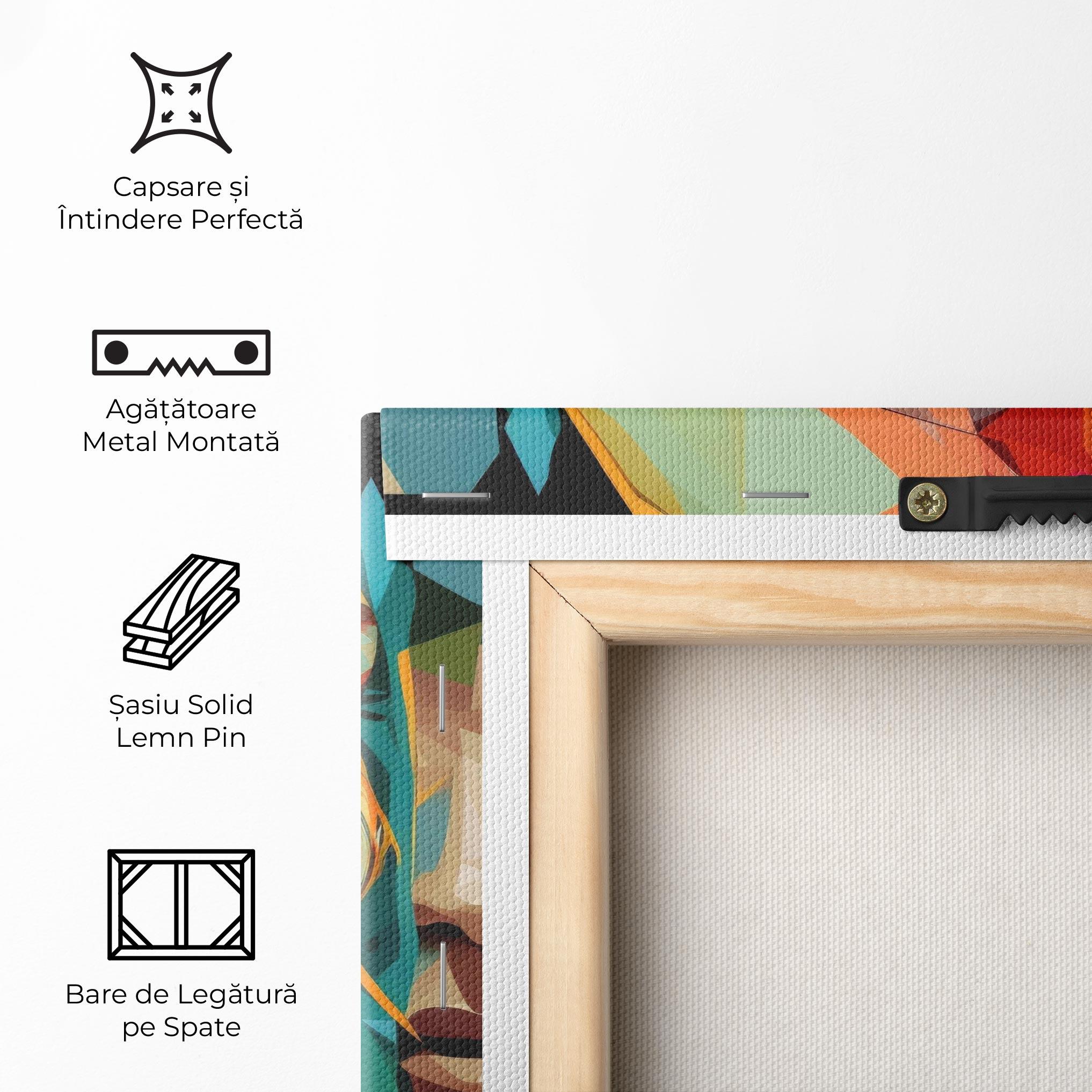 Tablou Canvas Women Face Collage mockup 5