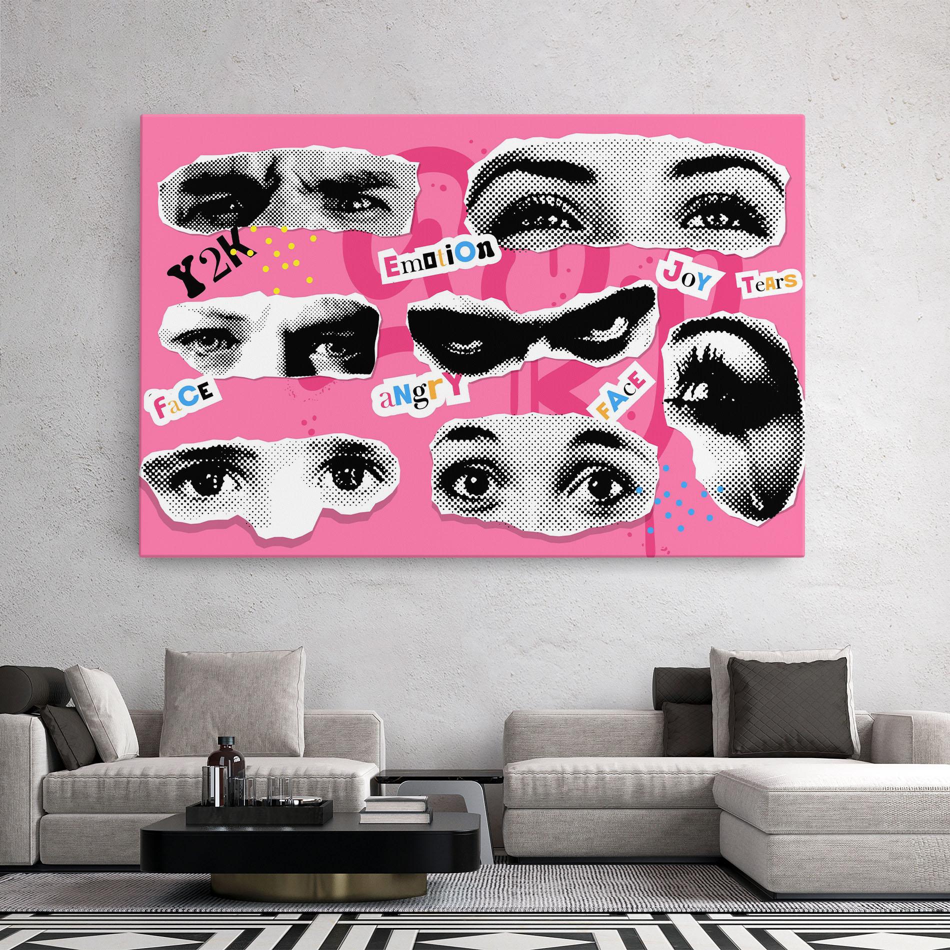 Tablou Canvas Eye Type mockup 2