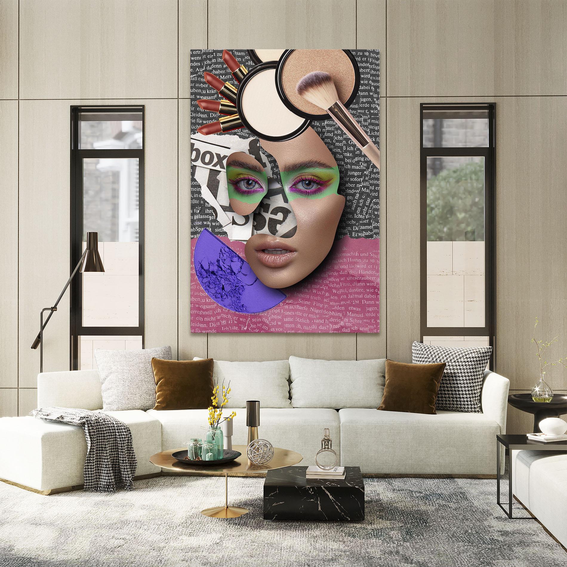 Tablou Canvas Makeup Collage mockup 2