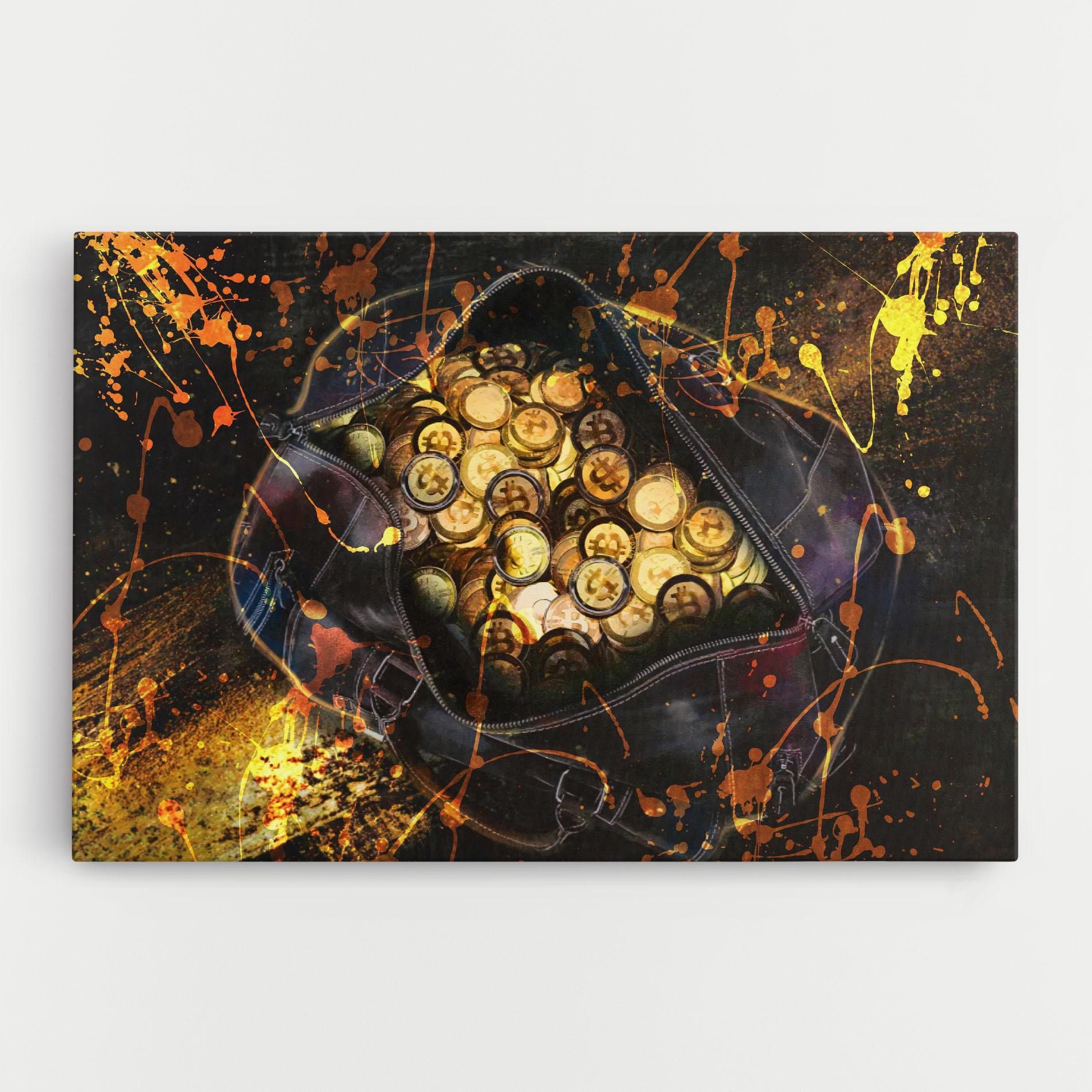 Tablou Canvas Crypto Rich mockup 0