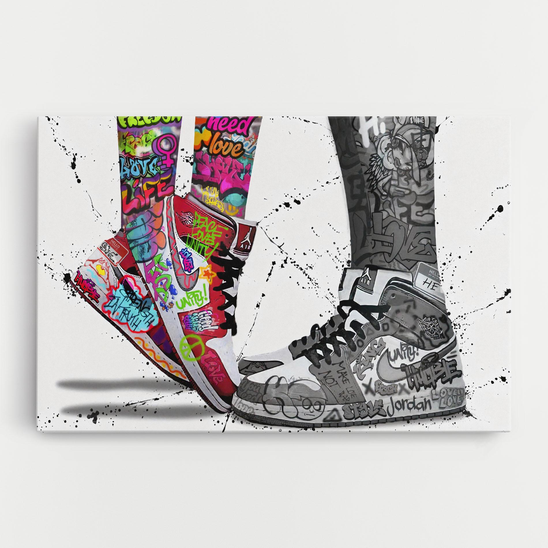 Tablou Canvas Love On My Toes mockup 0