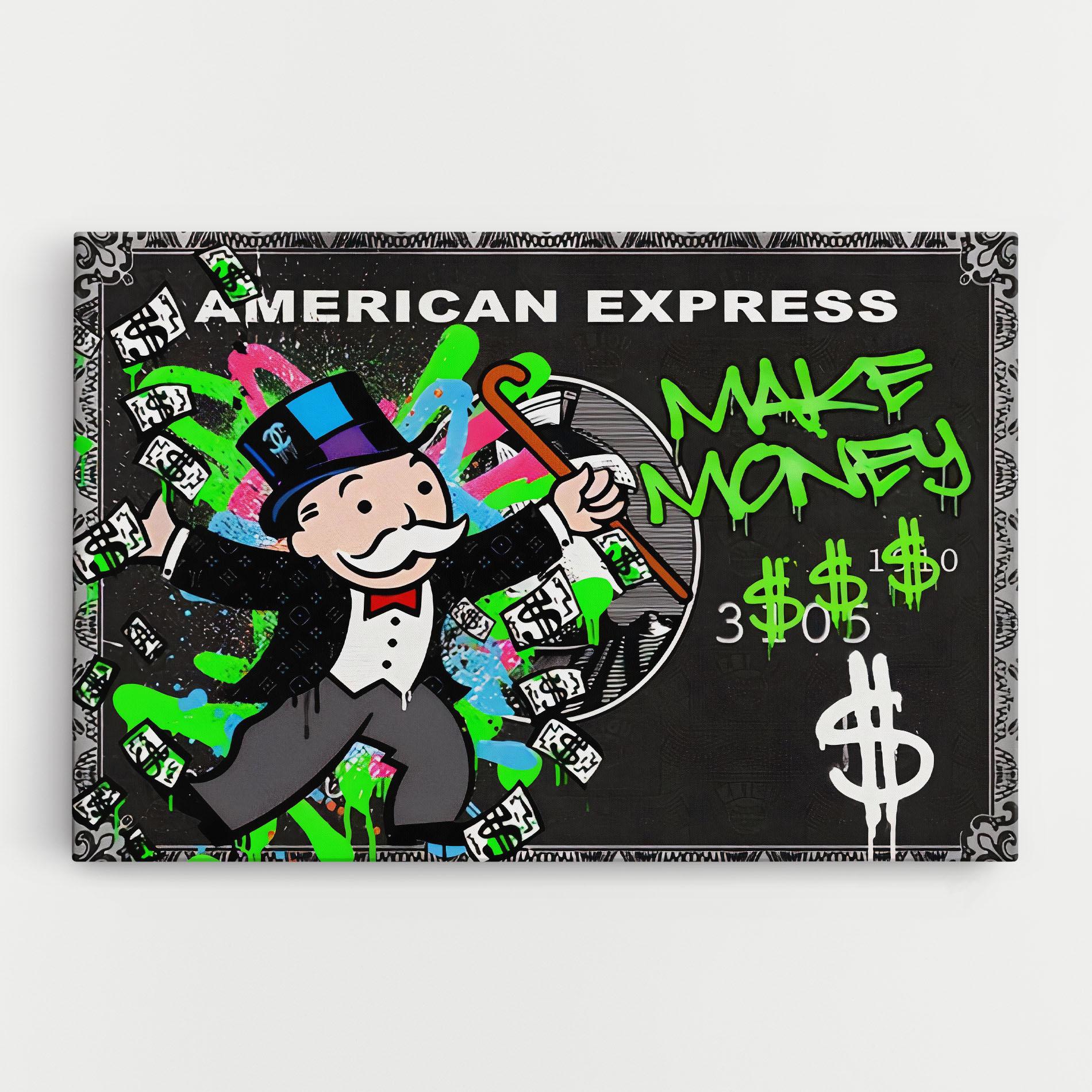 Tablou Canvas Make Money mockup 0