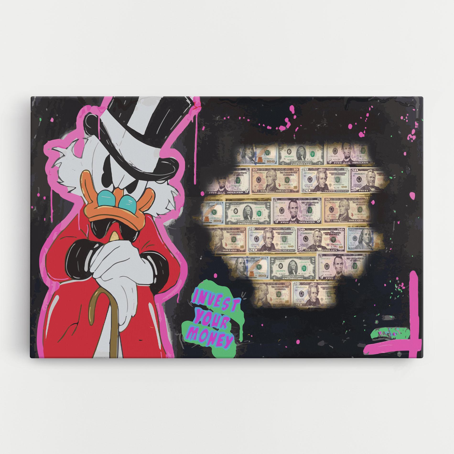 Tablou Canvas Money Advice mockup 0