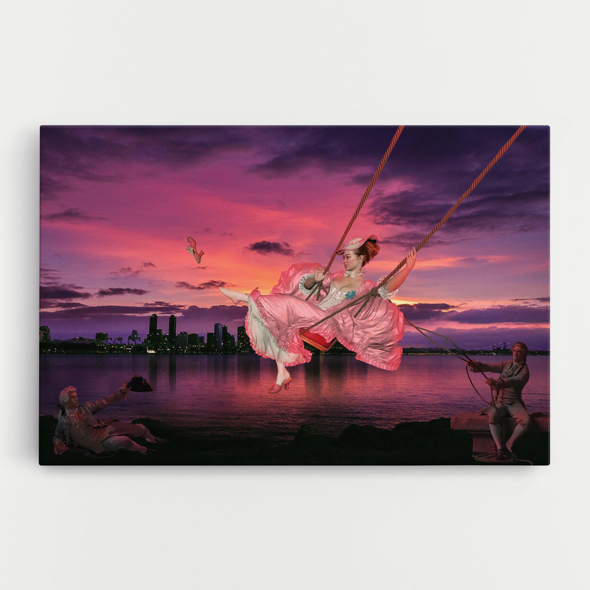 Tablou Canvas Once Upon A Sunset mockup 0